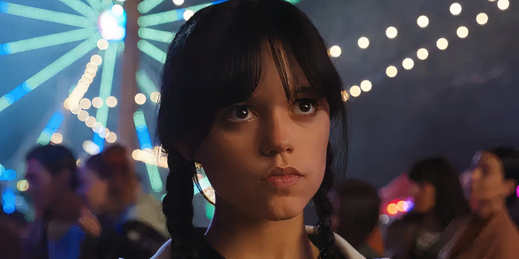 Jenna Ortega as Wednesday in Wednesday