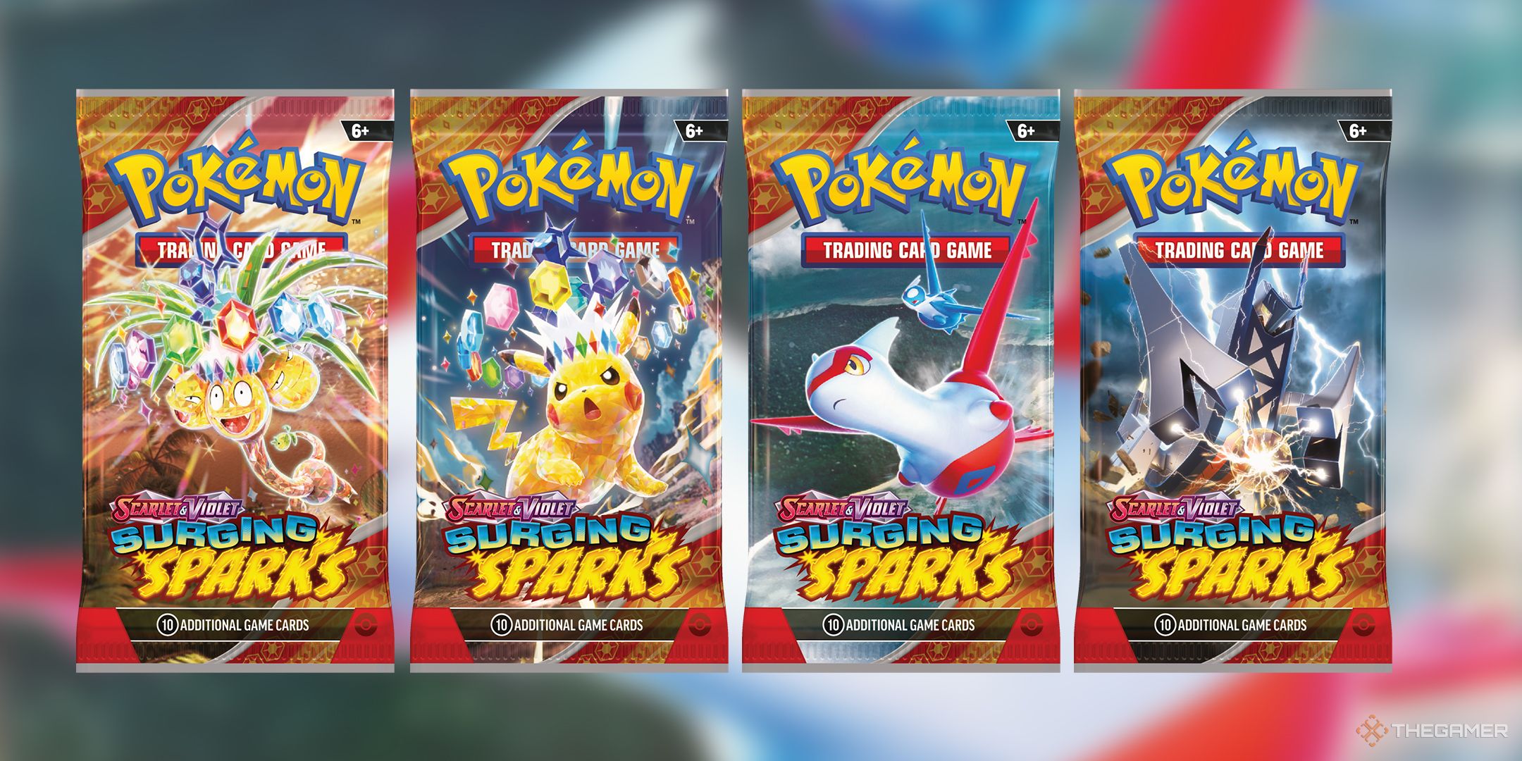 Surging Sparks booster packs