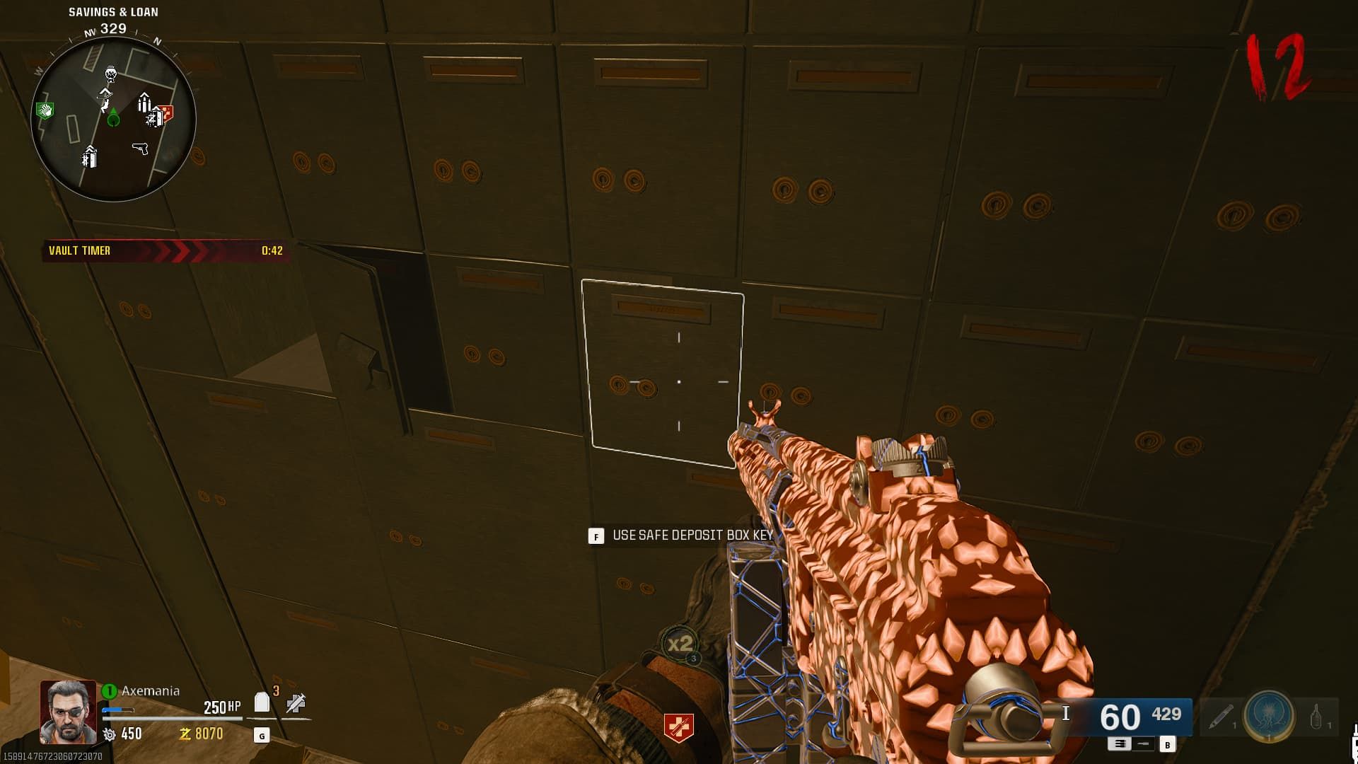 Safe deposit boxes in BO6 Zombies Liberty Falls