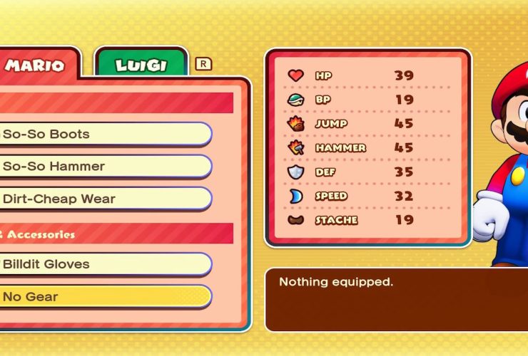 How To Equip Two Accessories In Mario and Luigi: Brothership