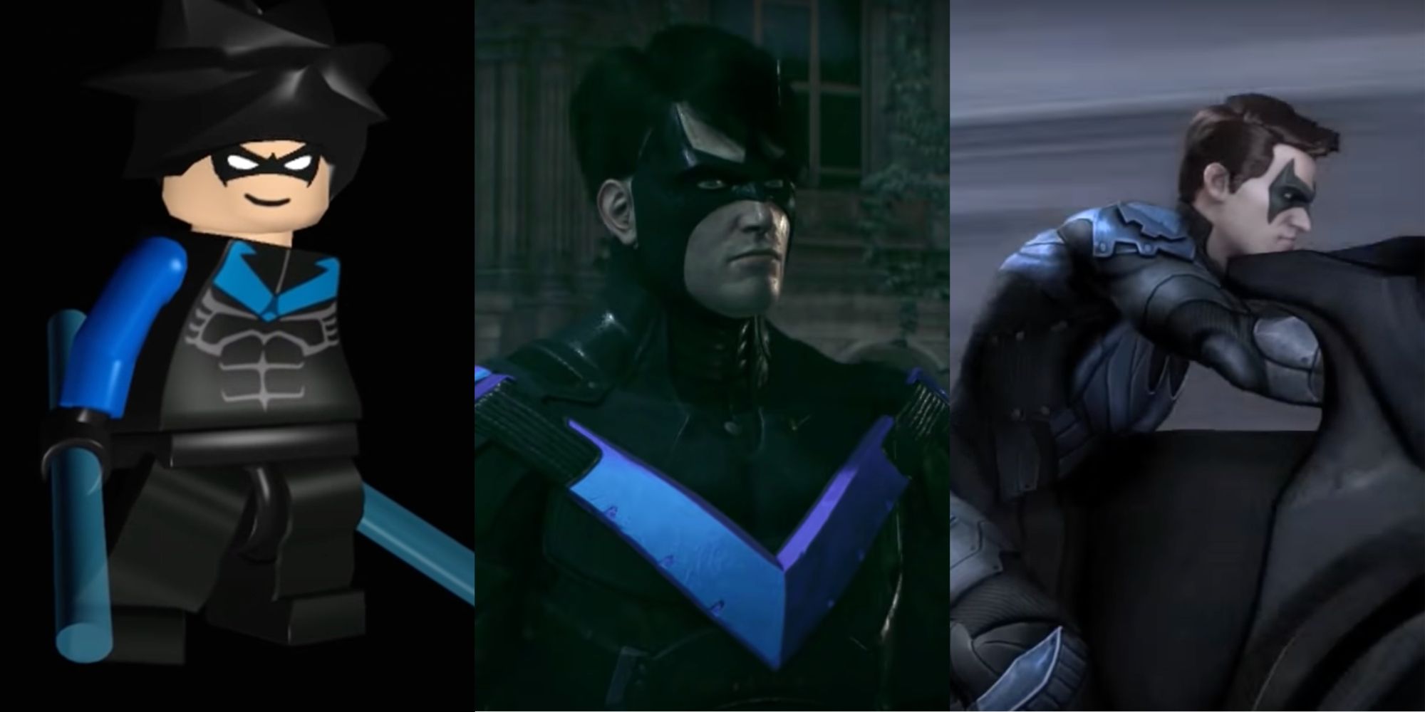 nightwing appearances header LEGO Batman Arkham Knight Injustice