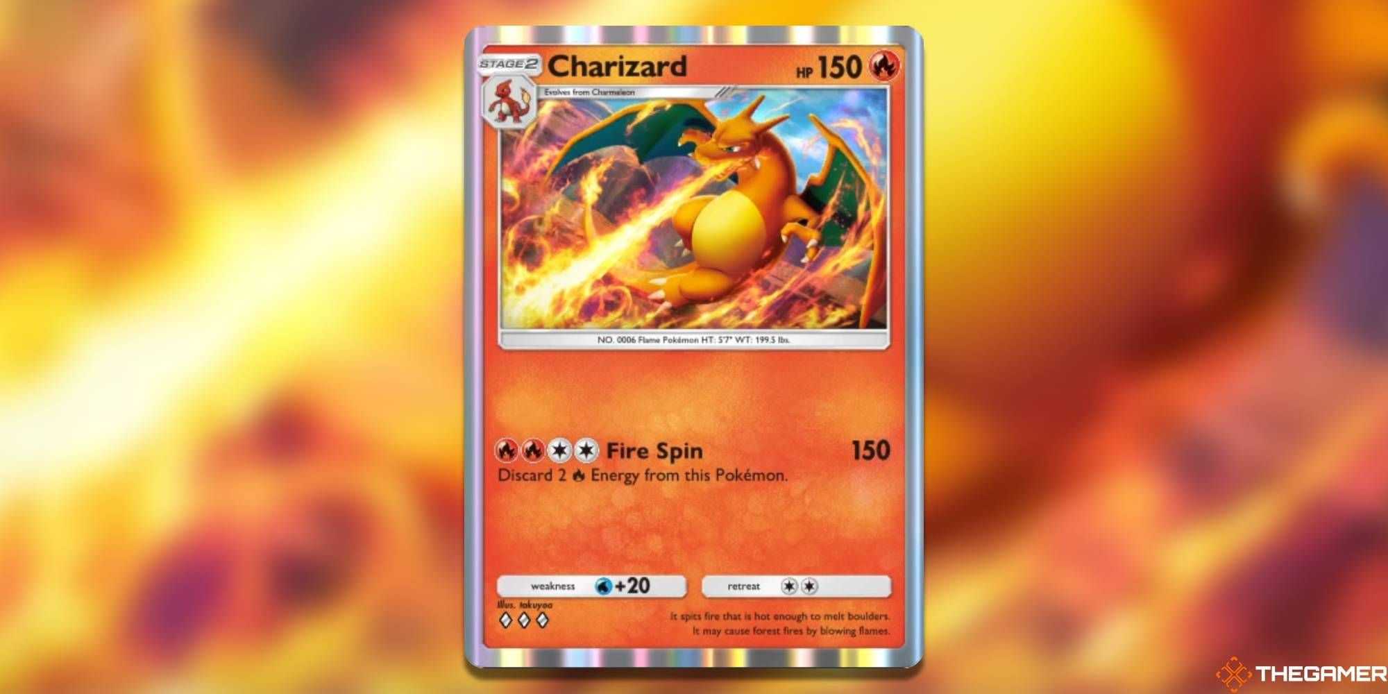 Charizard from Pokemon Pocket.