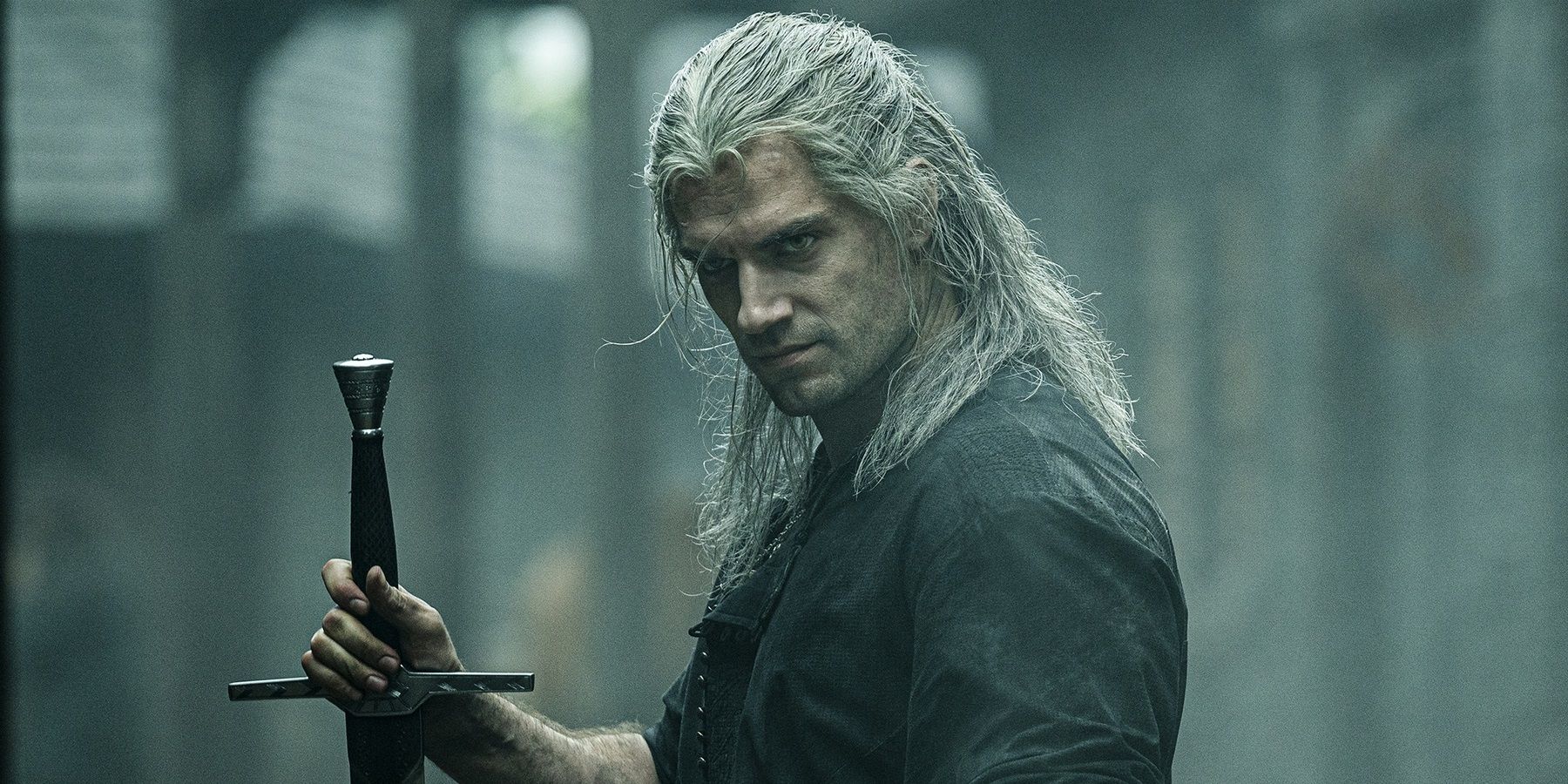 Henry Cavill as Geralt in The Witcher