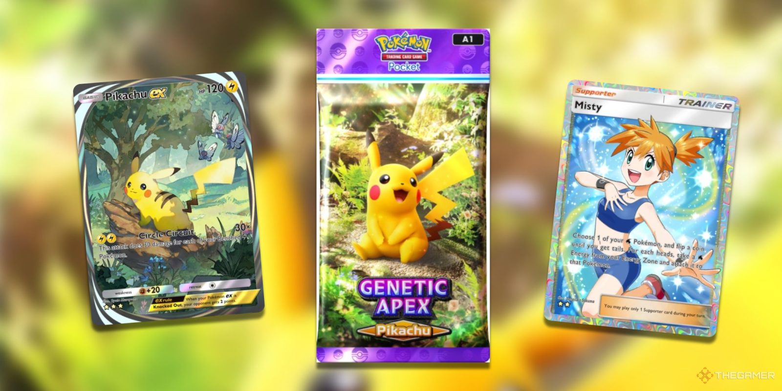 The Best Cards From Genetic Apex Pikachu In Pokemon TCG Pocket