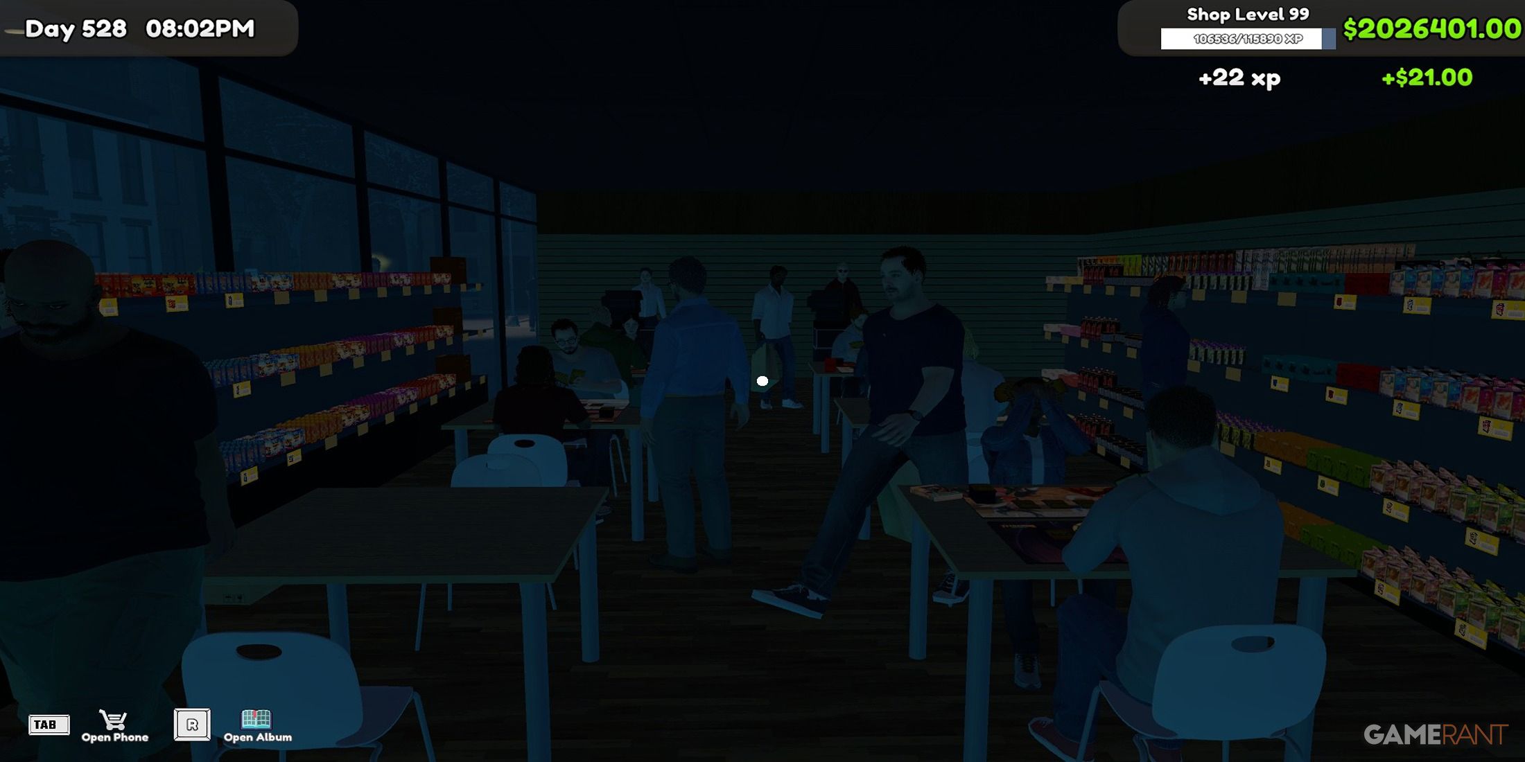 A Shop After Dark In TCG Card Shop Simulator