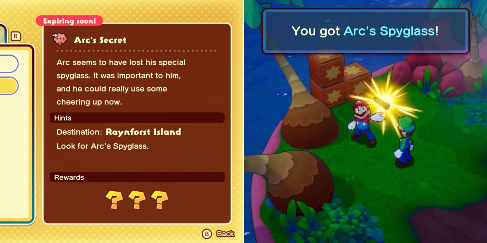 Mario and Luigi: Brothership - Arc's Secret Side Quest Guide