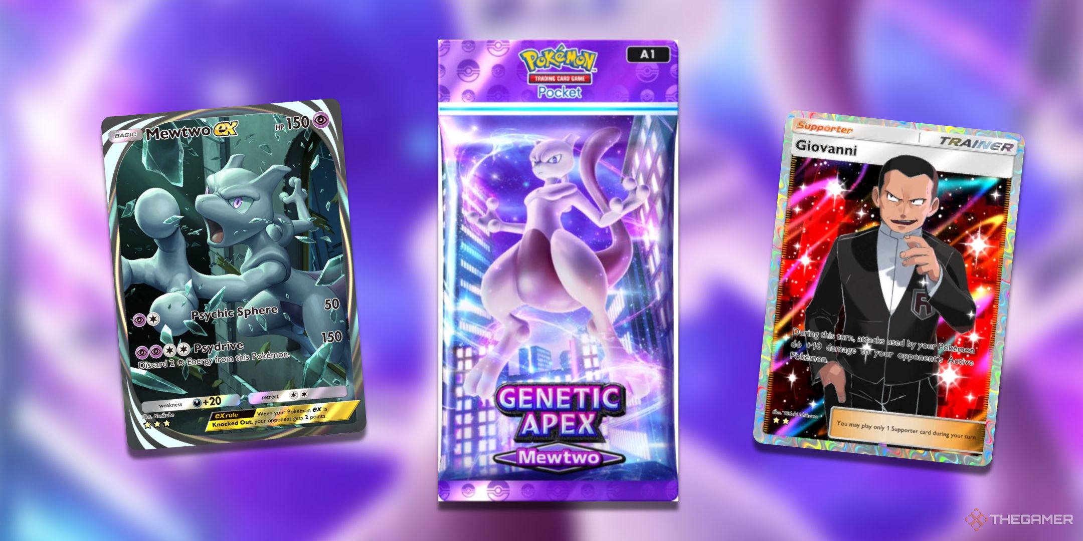 The best cards in Genetic Apex Mewtwo in Pokemon TCG Pocket.