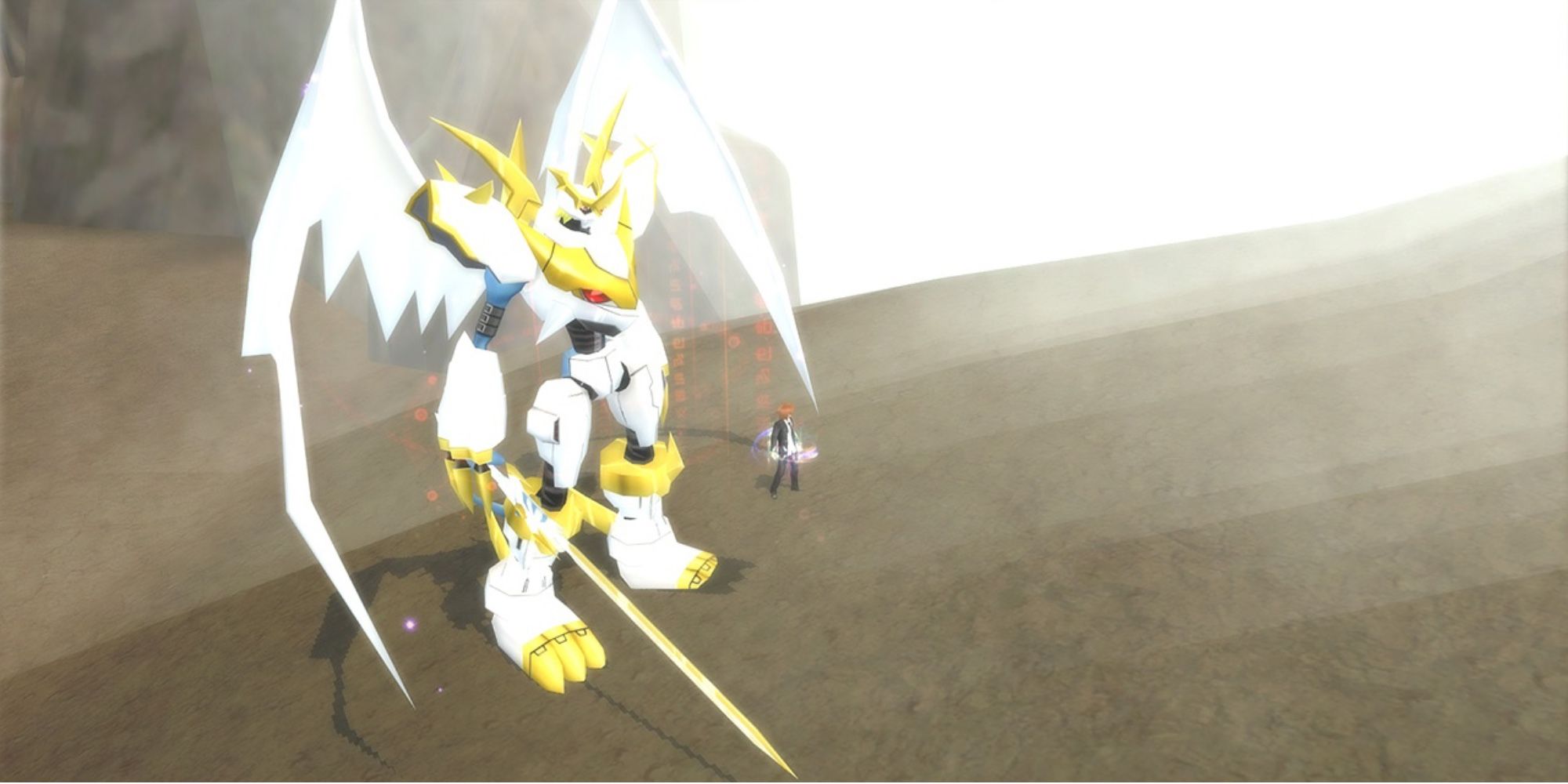 Free Anime Games on Steam - Digimon Masters Online - Player ready to engage opponents in combat with his Digimon