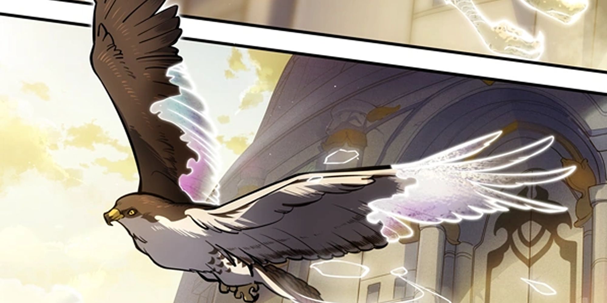 Vennessa turns into a falcon in Genshin Impact.