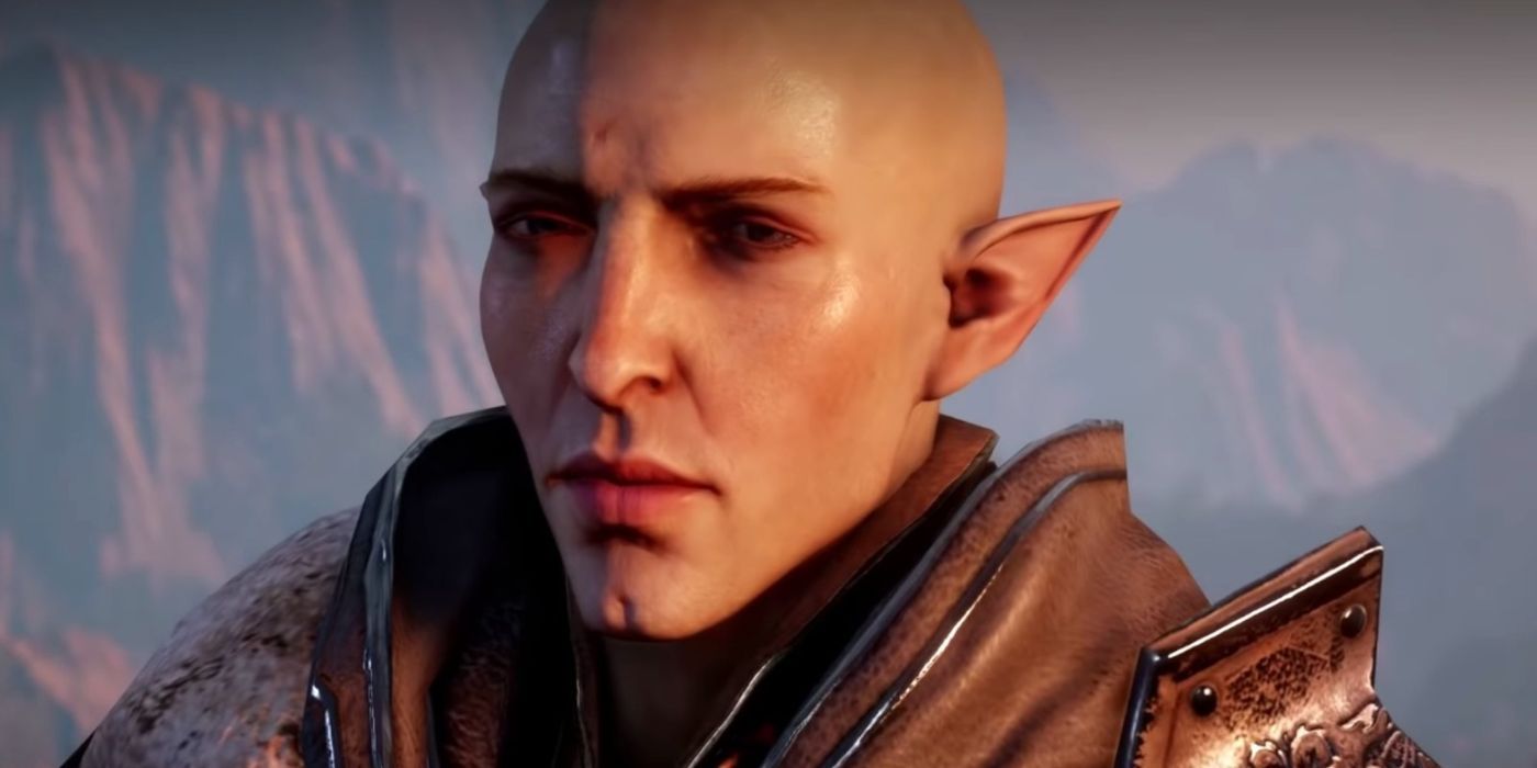 Solas in Dragon Age: Inquisition's Trespasser DLC.