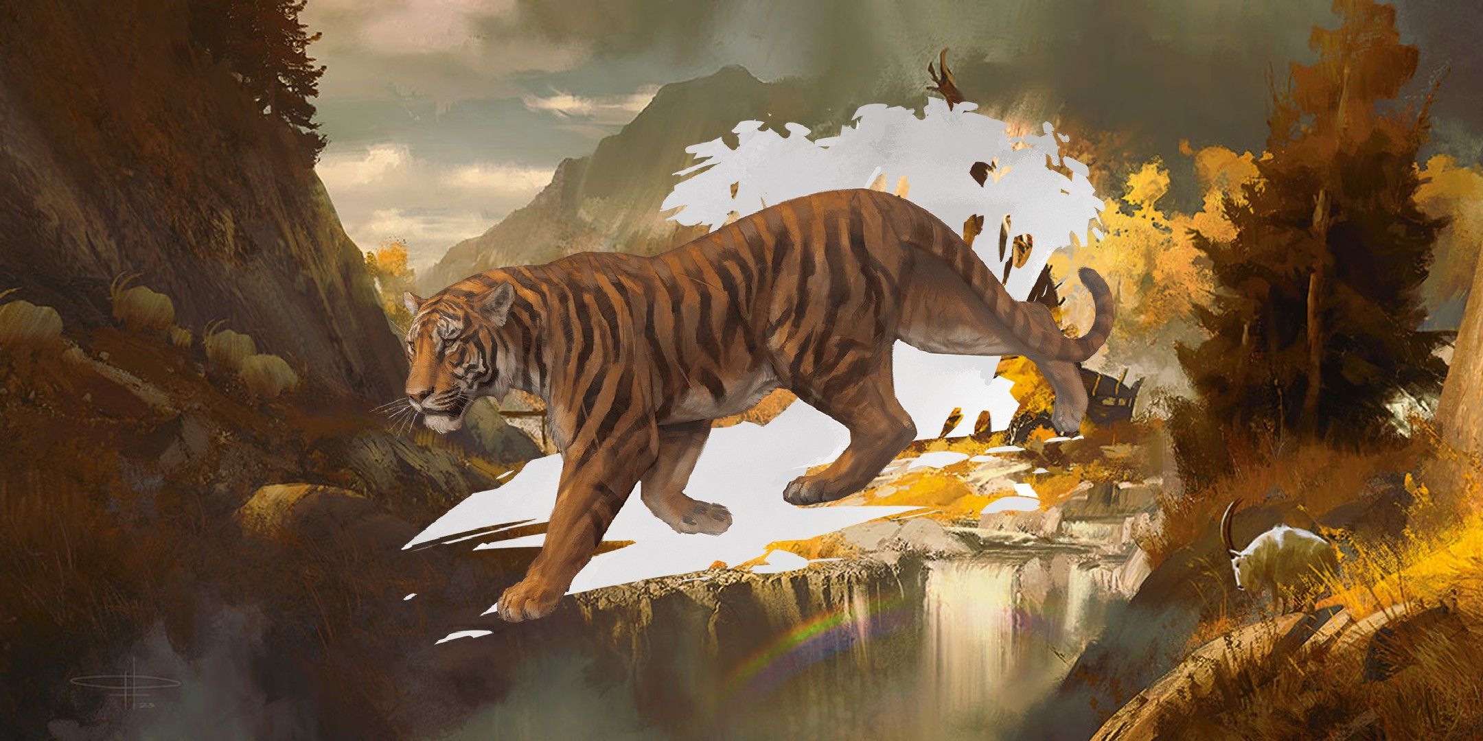 Dungeons & Dragons image showing a tiger.