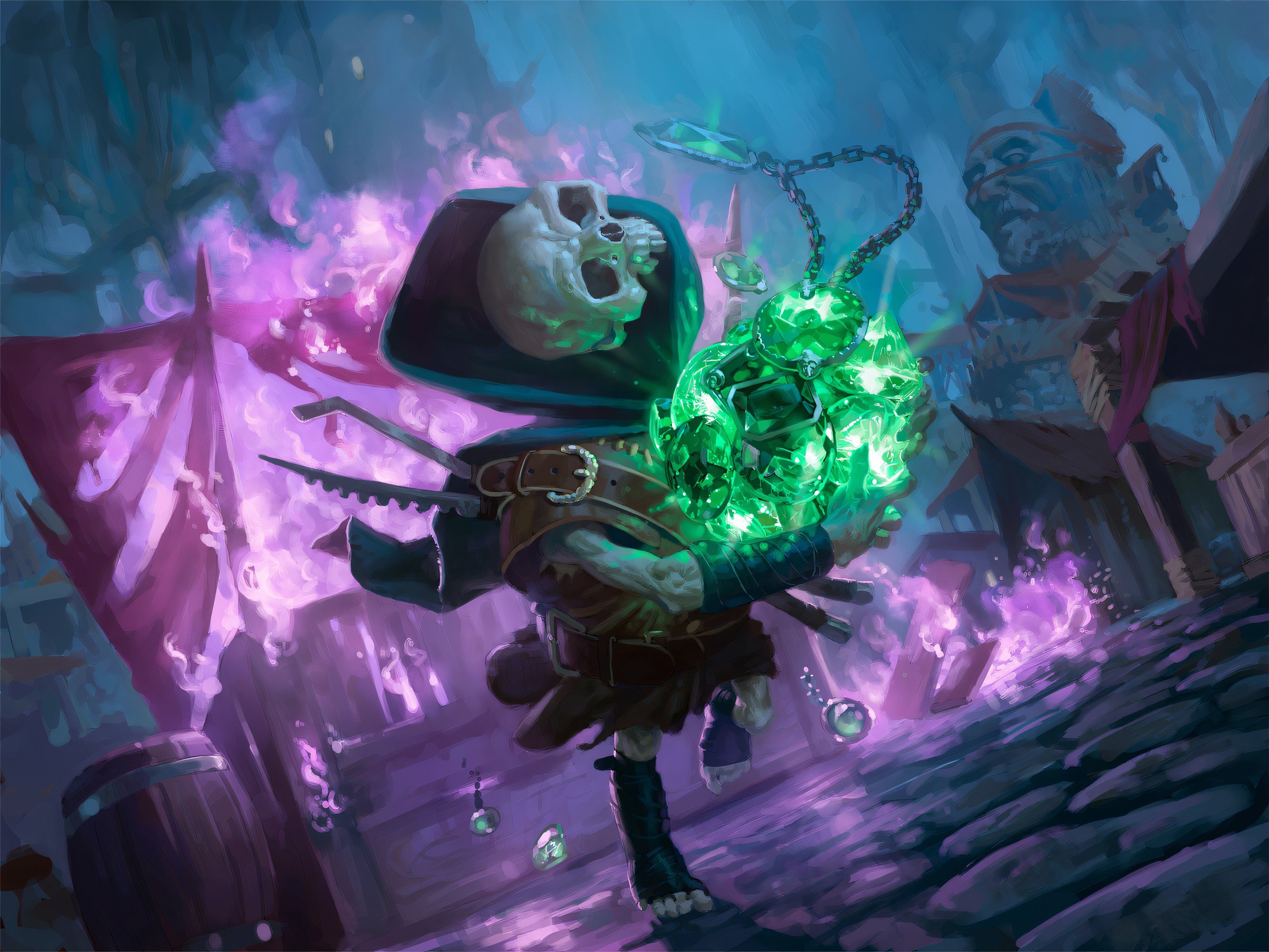 Image of Tinybones, Trinket Thief card art by Jason Rainville.