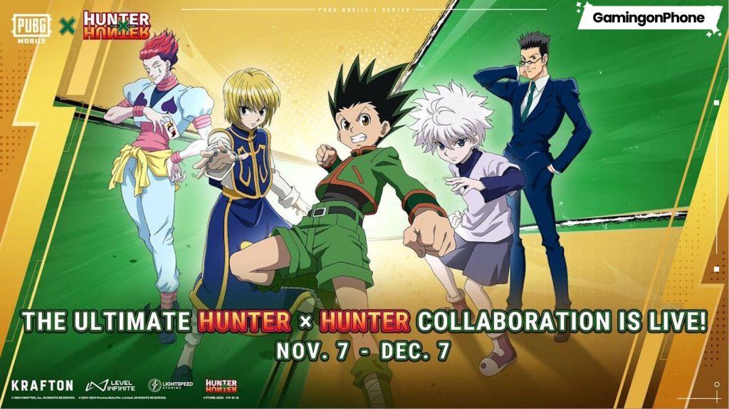 PUBG Mobile HUNTER×HUNTER collab