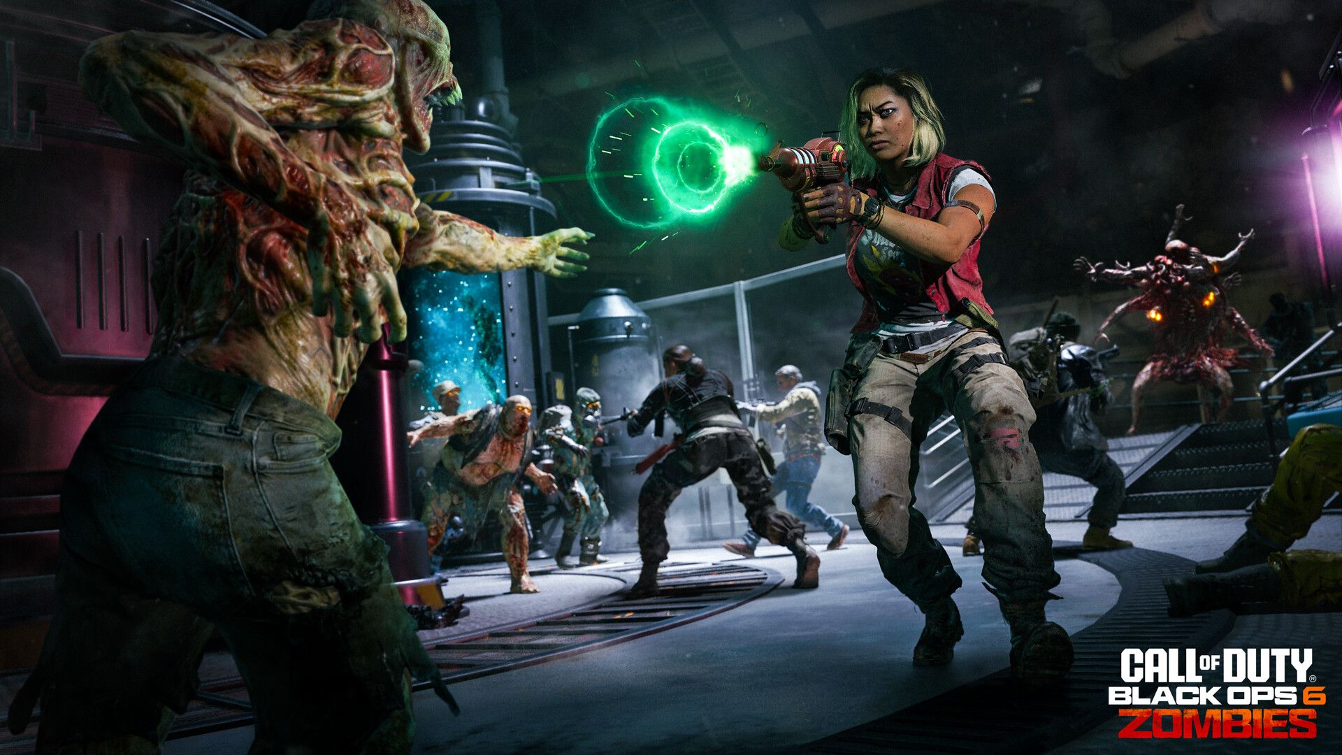 Black Ops 6 Zombies Terminus Maya Using Ray Gun