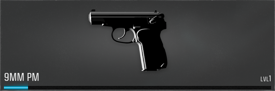 Black Ops 6 9mm PM Weapon Icon