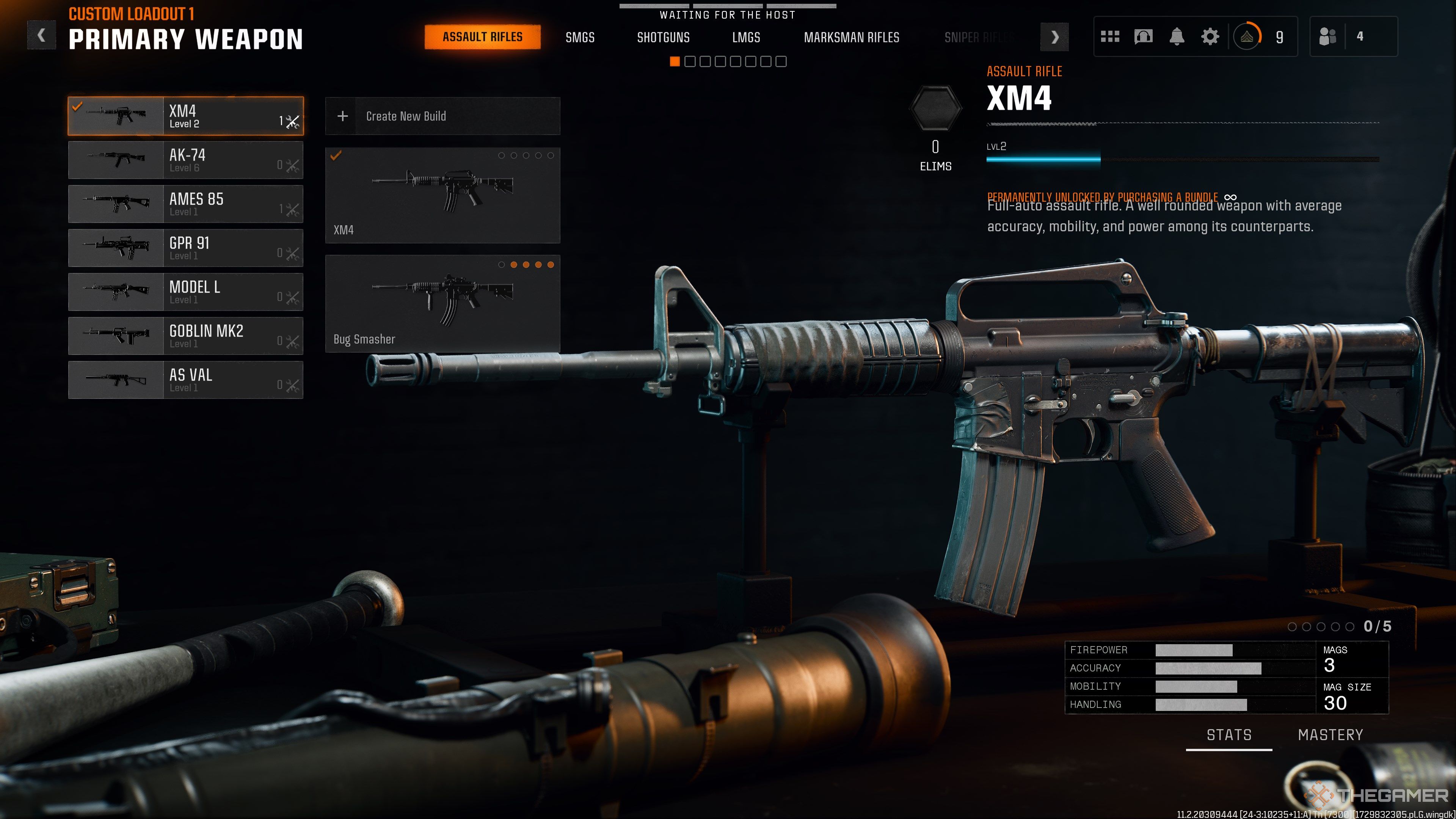 Black Ops 6 Create A Class Menu Preview Of Assault Rifle