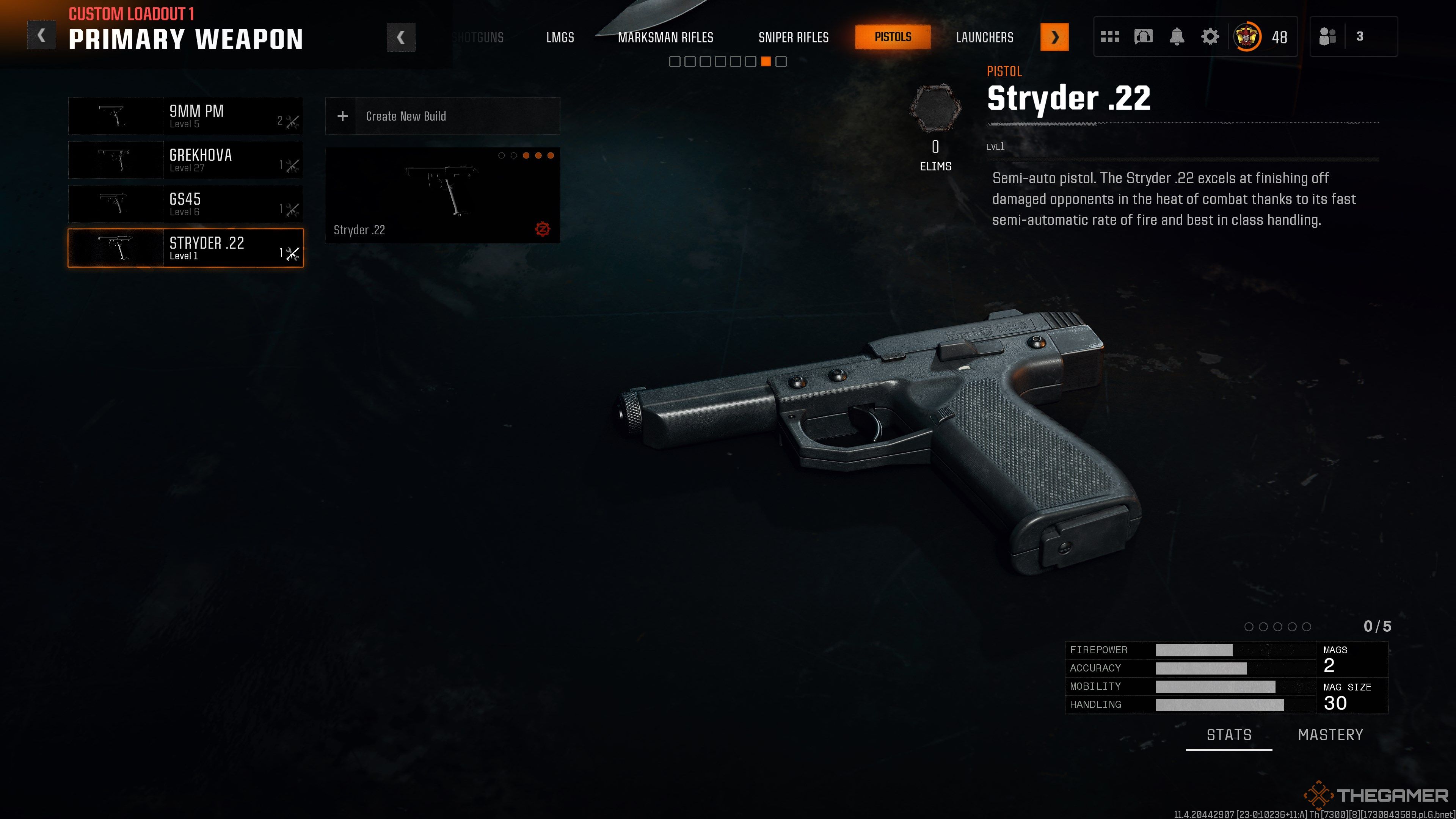 Black Ops 6 Stryder .22