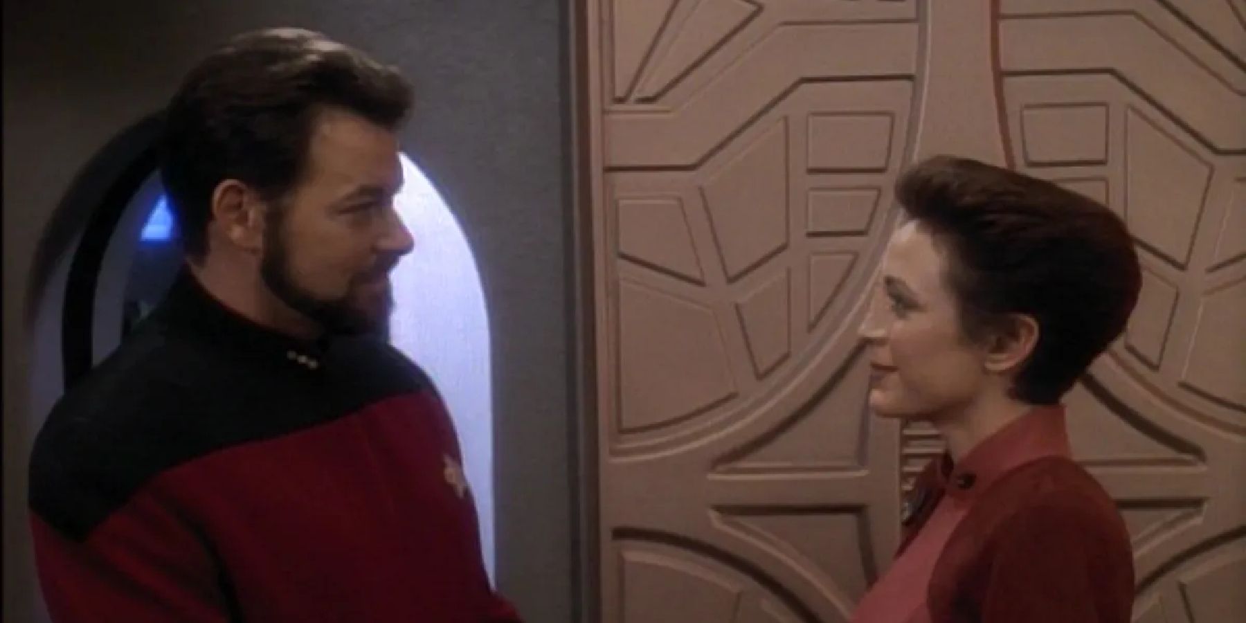 Thomas Riker with DS9 Kira