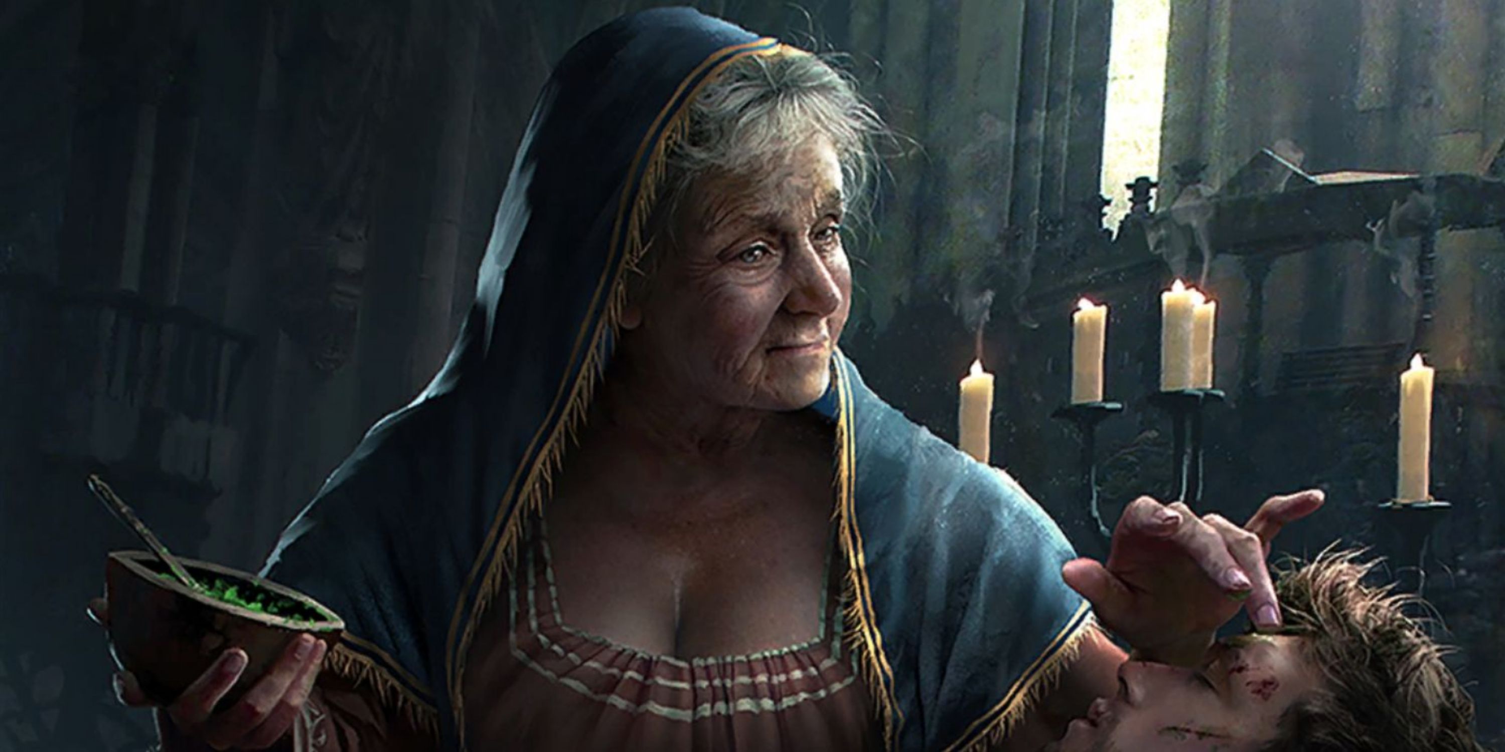 Nenneke in The Witcher