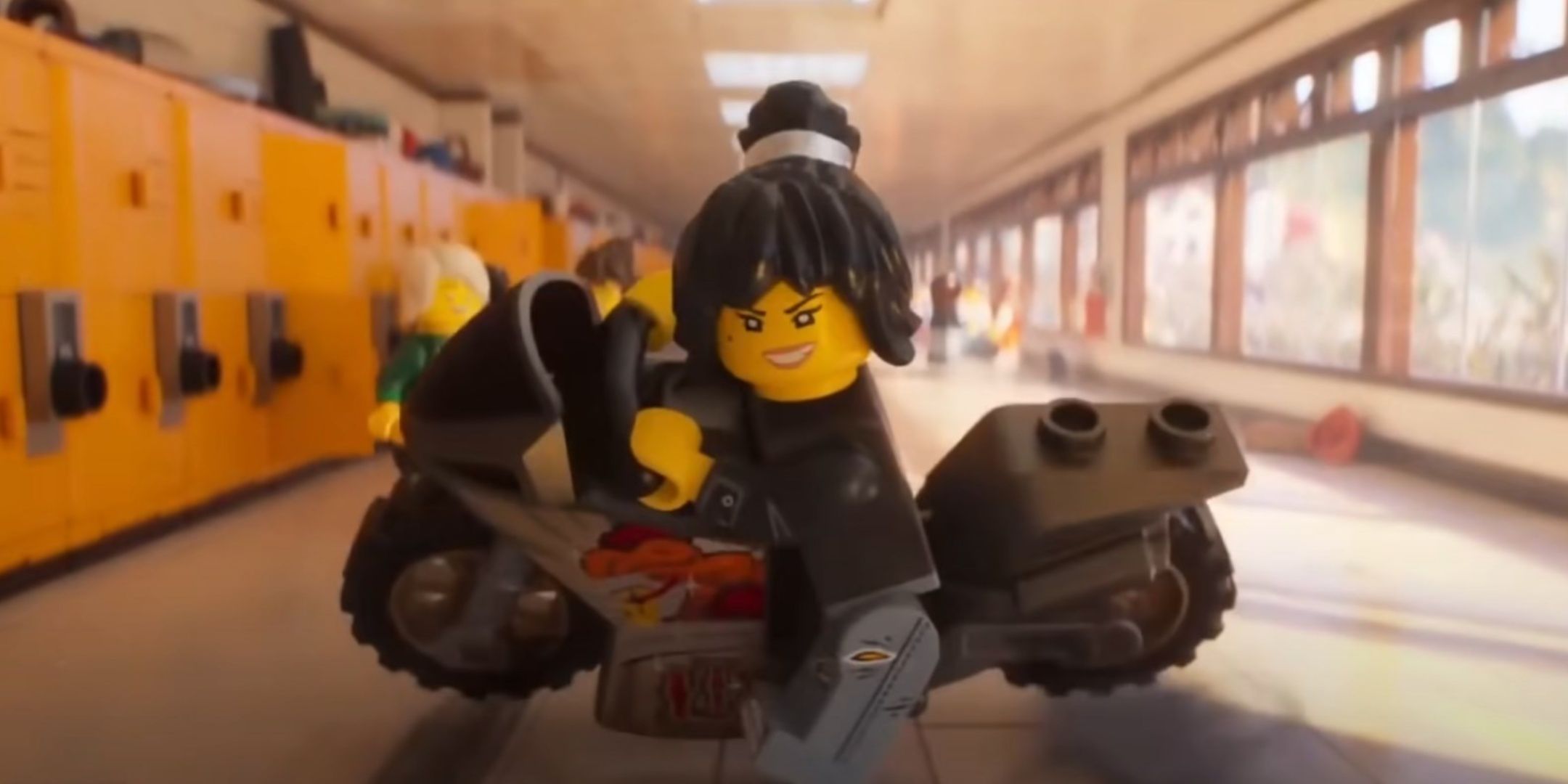 Nya does the Akira Slide in the Lego Ninjago Movie.