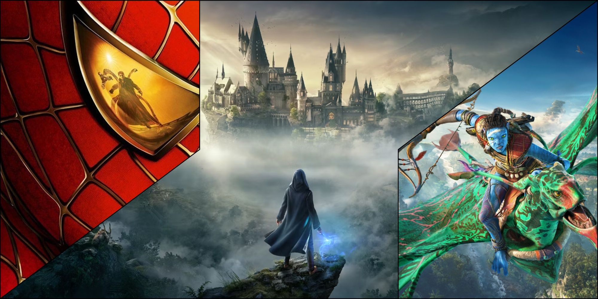 Games based on movies avatar Spider-man hogwarts wizard