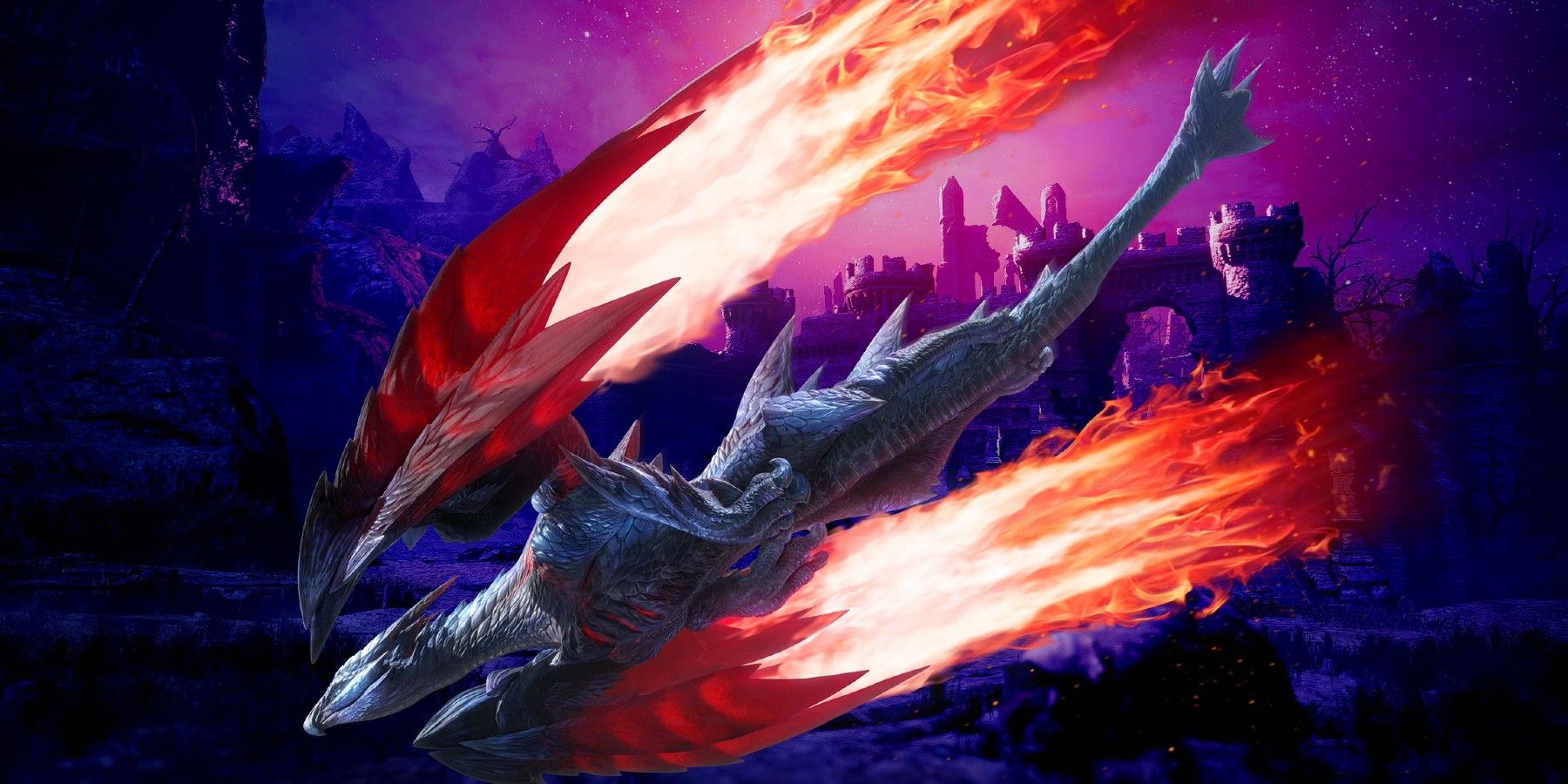 Monster Hunter Rise-Valstrax artwork.