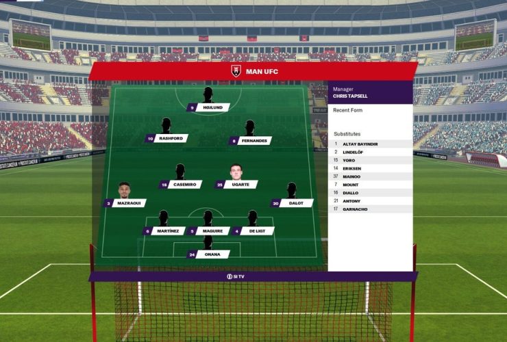 I tried Ruben Amorim's tactics with Manchester United in Football Manager, and the results were all over the place