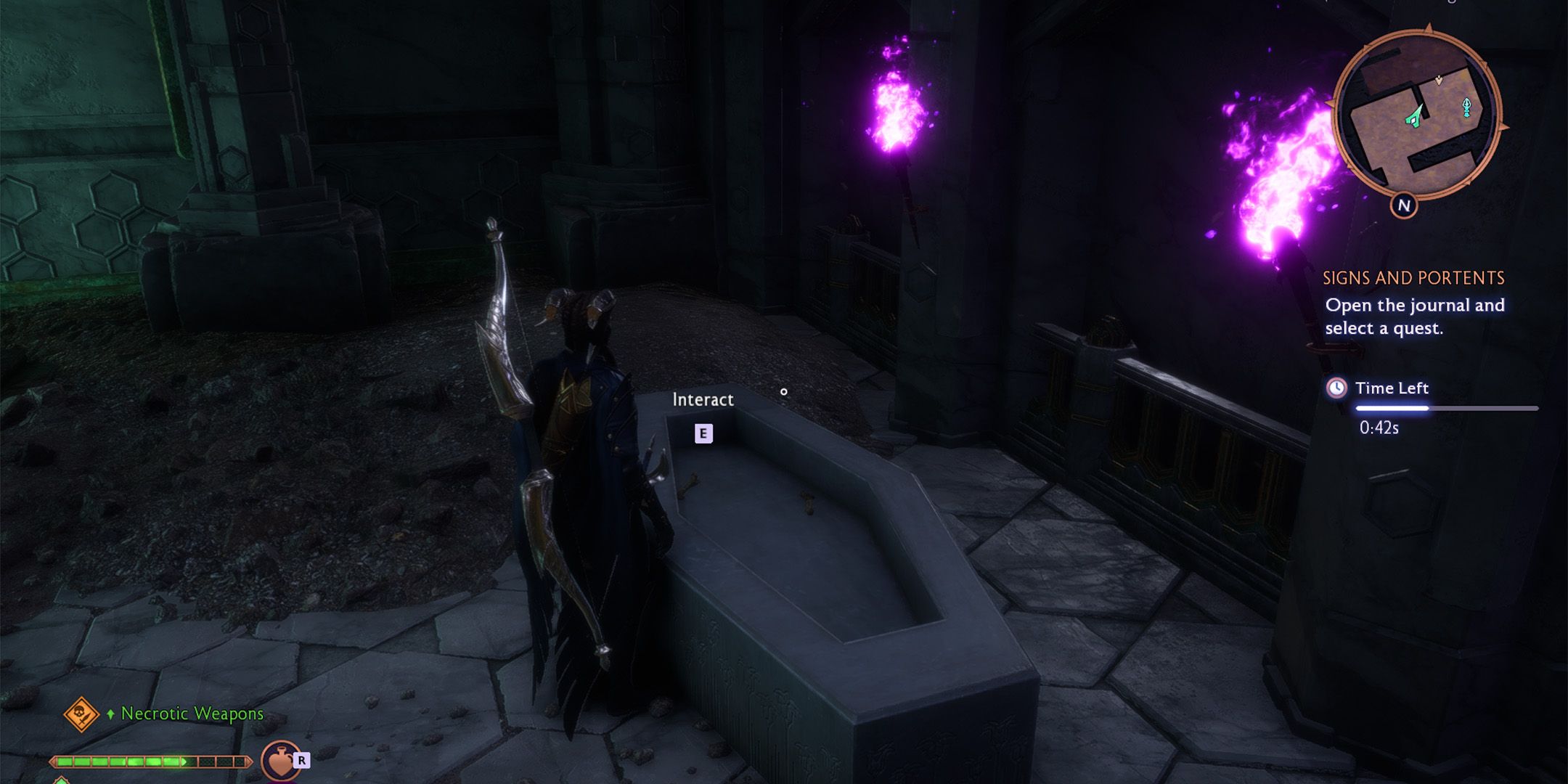 purple torches puzzle grave location location in dragon age the veilguard