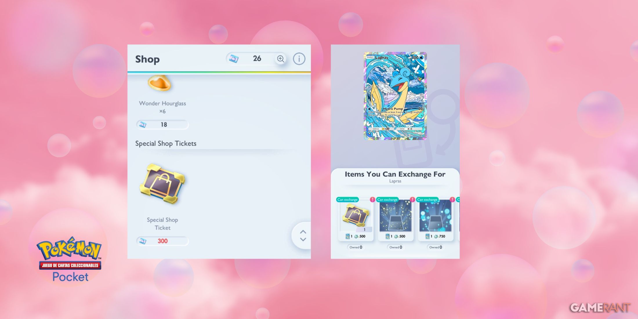 how to get special shop tickets in pokemon tcg pocket.