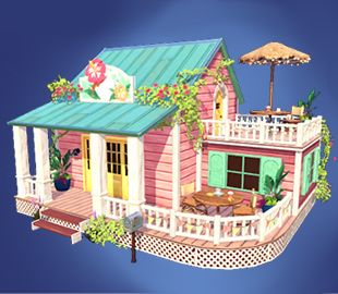 Disney Dreamlight Valley Hawaiian House