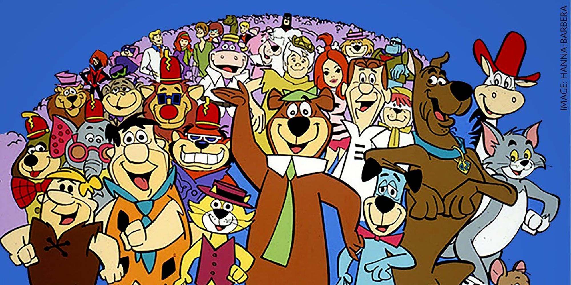 Various Hanna-Barbera Cartoon Characters