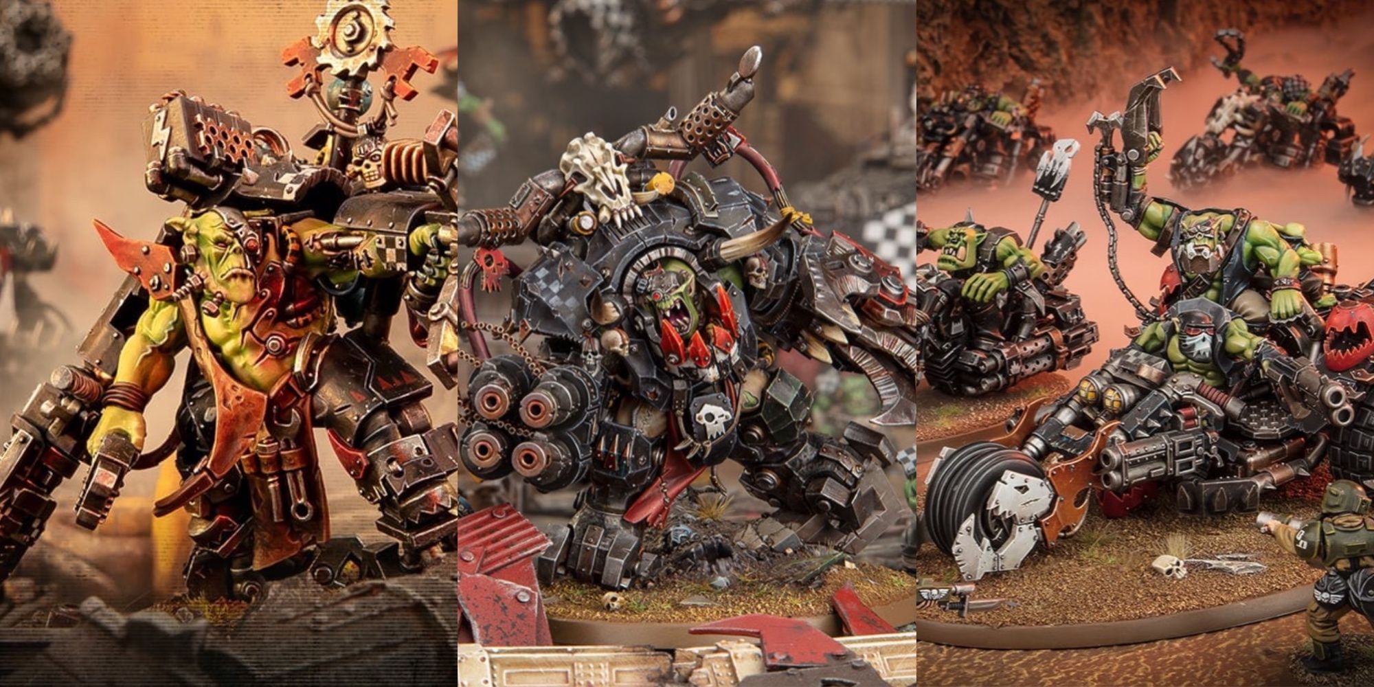 Warhammer 40k: X Reasons to play Orks Collage