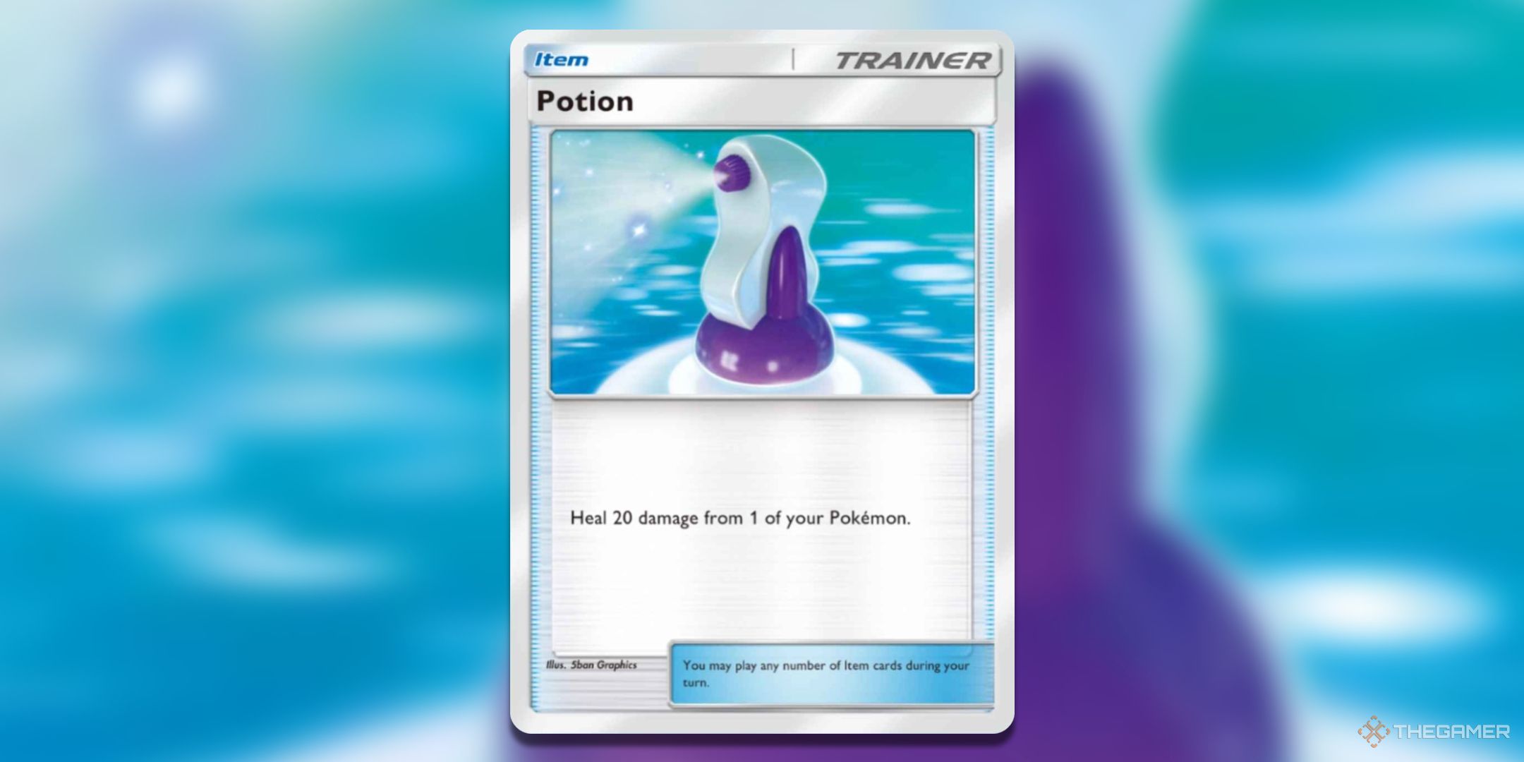 The Potion card in Pokemon Pocket.