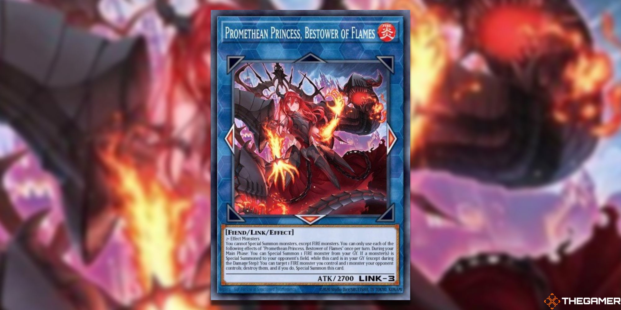 Promethean Princess Card Art Yu-Gi-Oh!