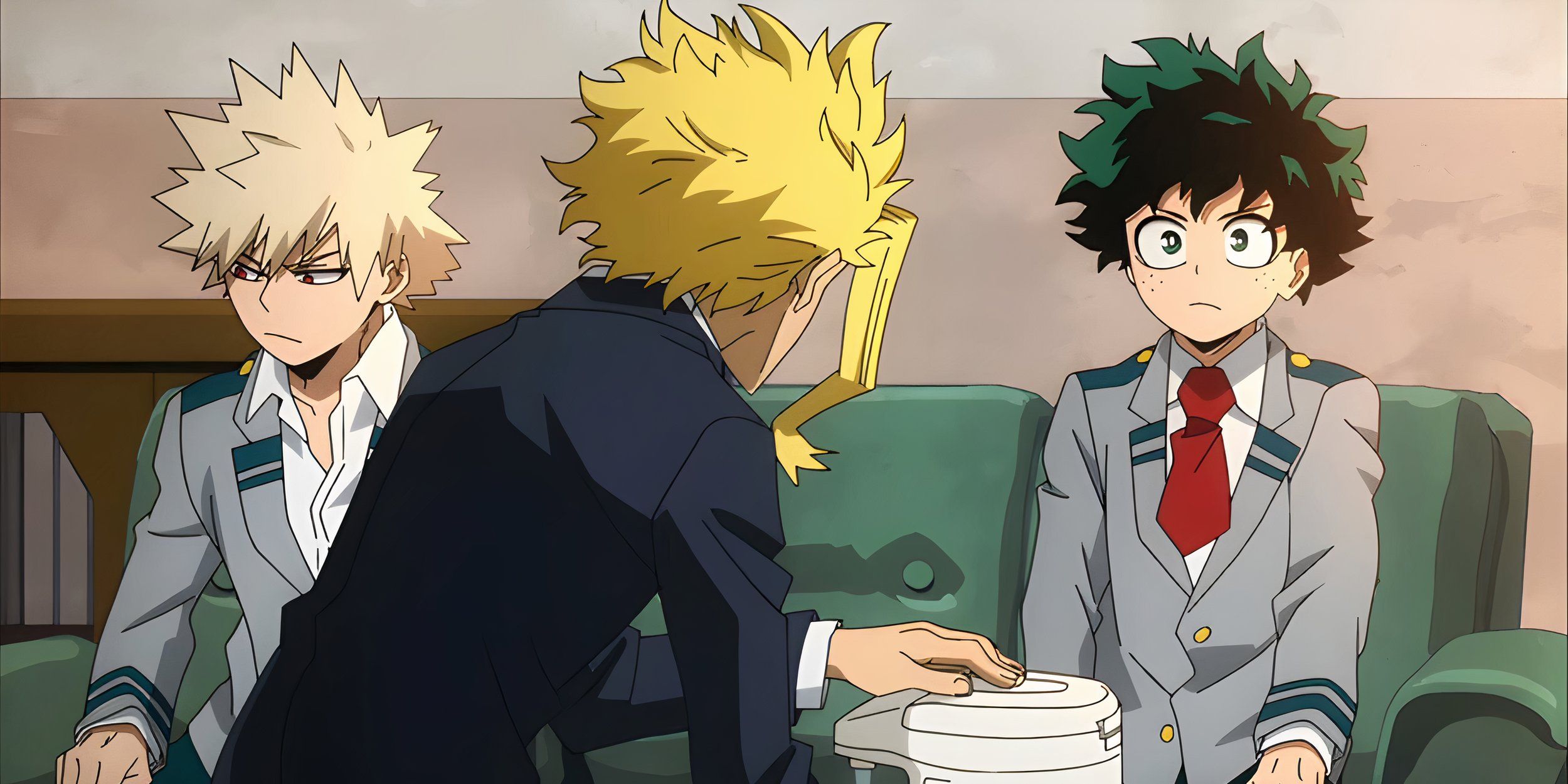 bakugo and allmight