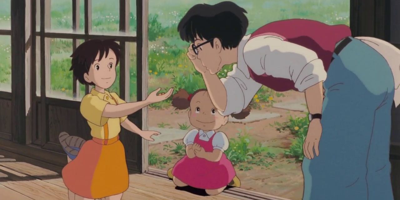 The Kusakabe family in My Neighbor Totoro