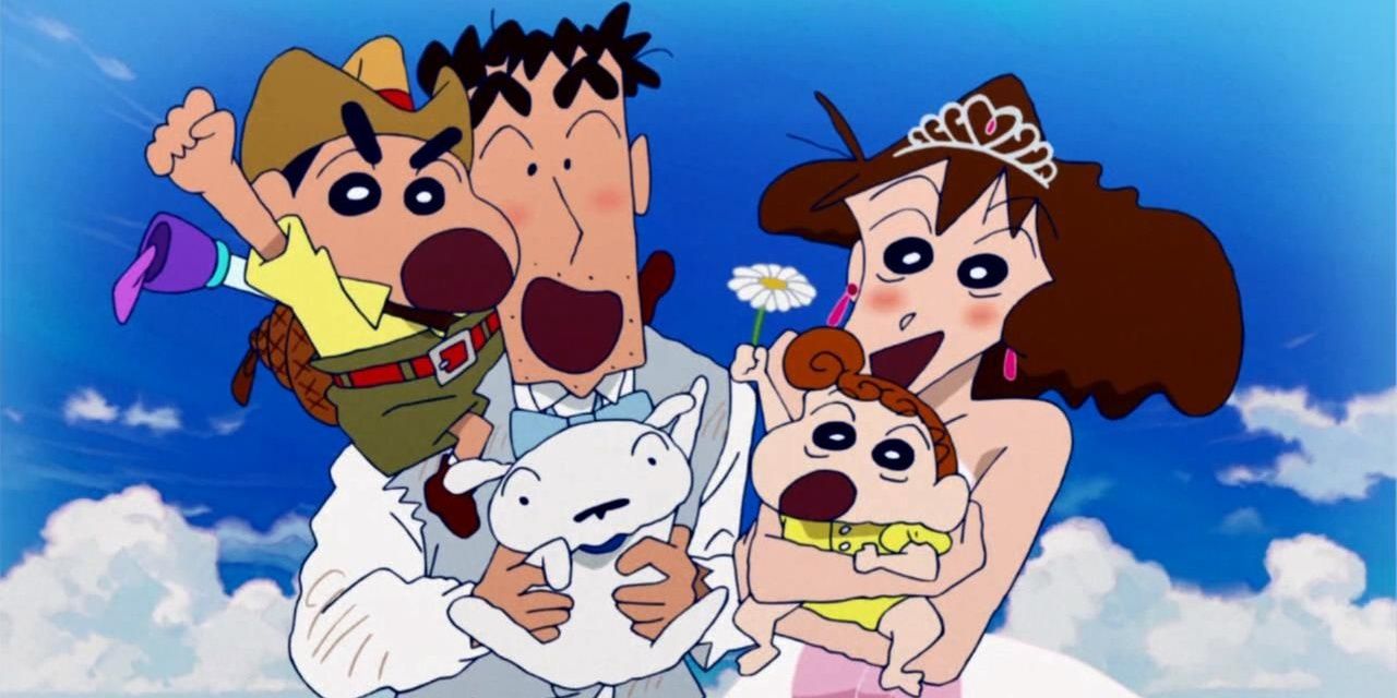 The Nohara family in Shinchan