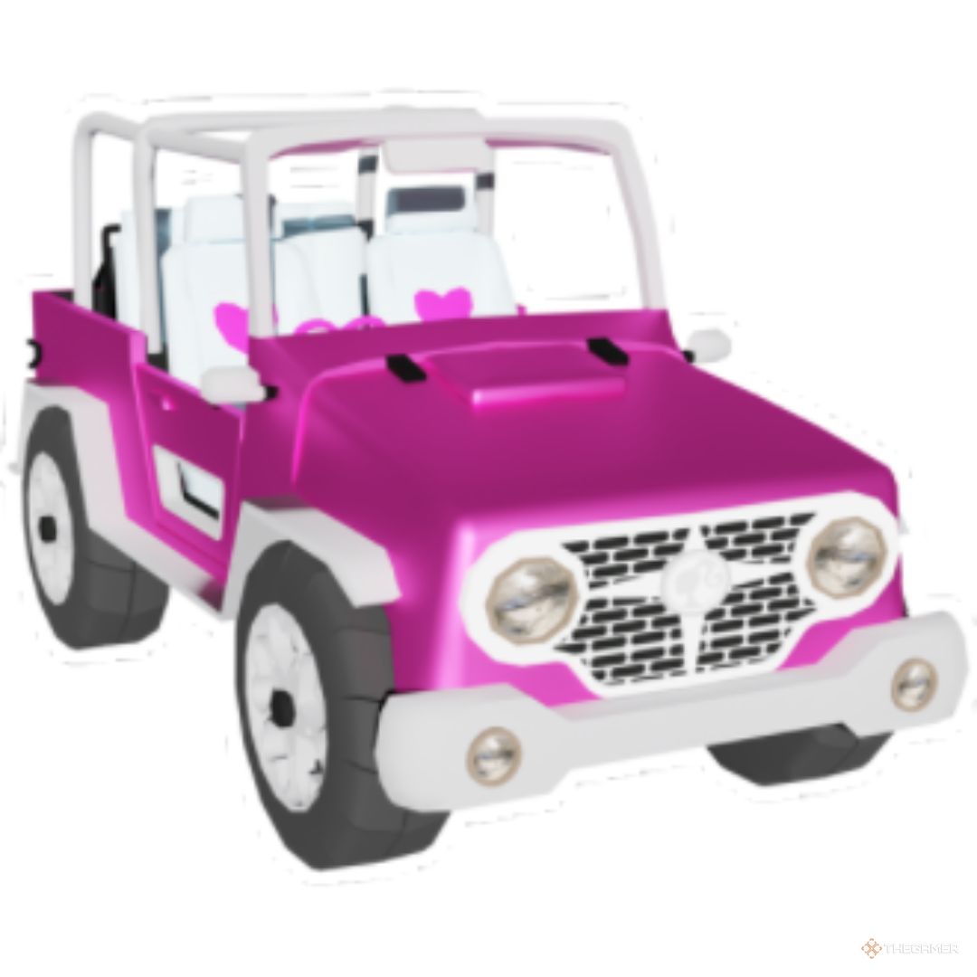 A photo of a vehicle in Roblox_ Barbie Dreamhouse Tycoon (11)