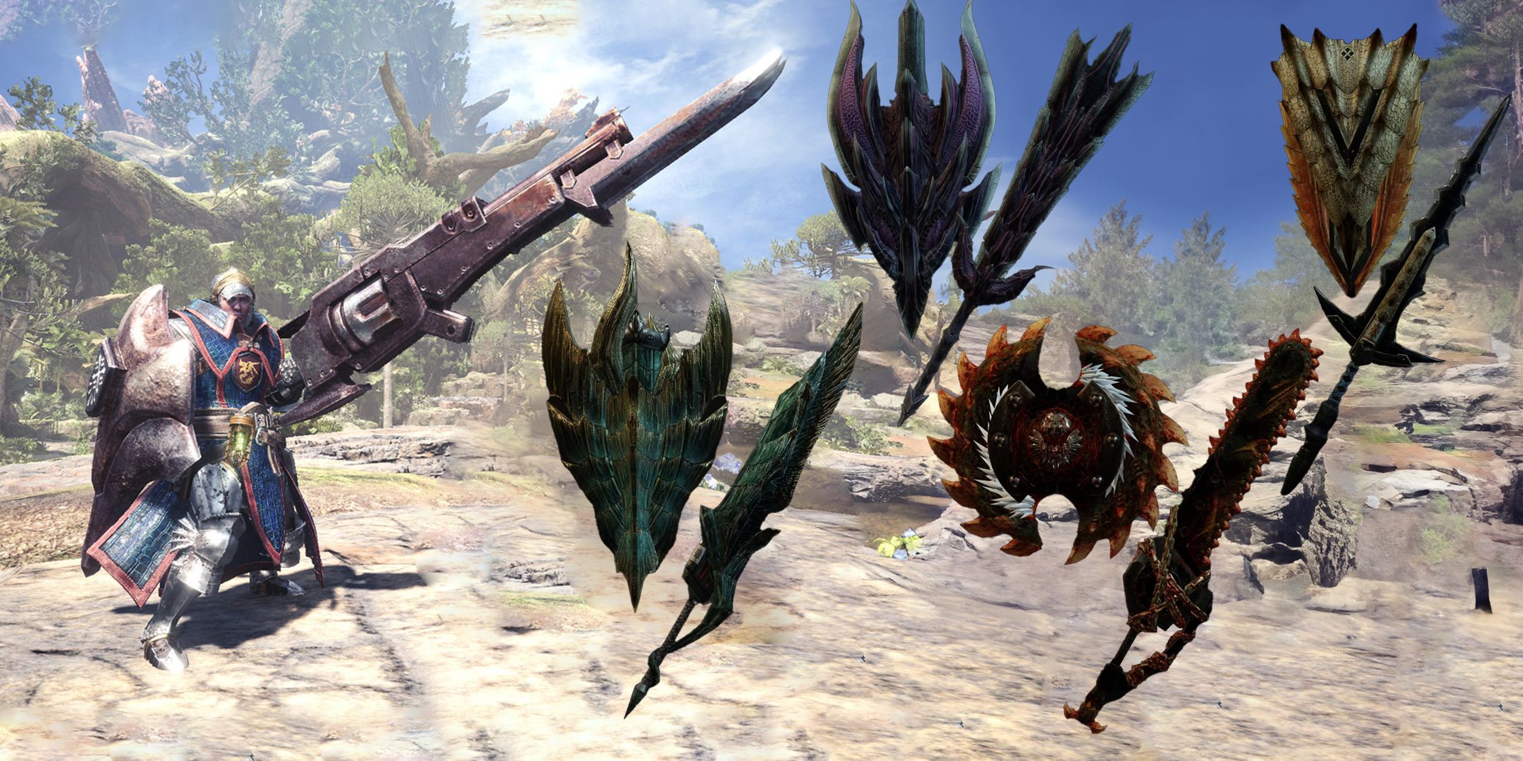 Monster-Hunter-World-Best-Charge-Blades,-Ranked