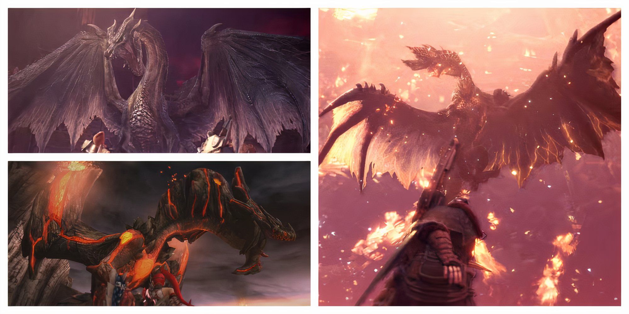 Fatalis, Alatreon and Dire Miralis