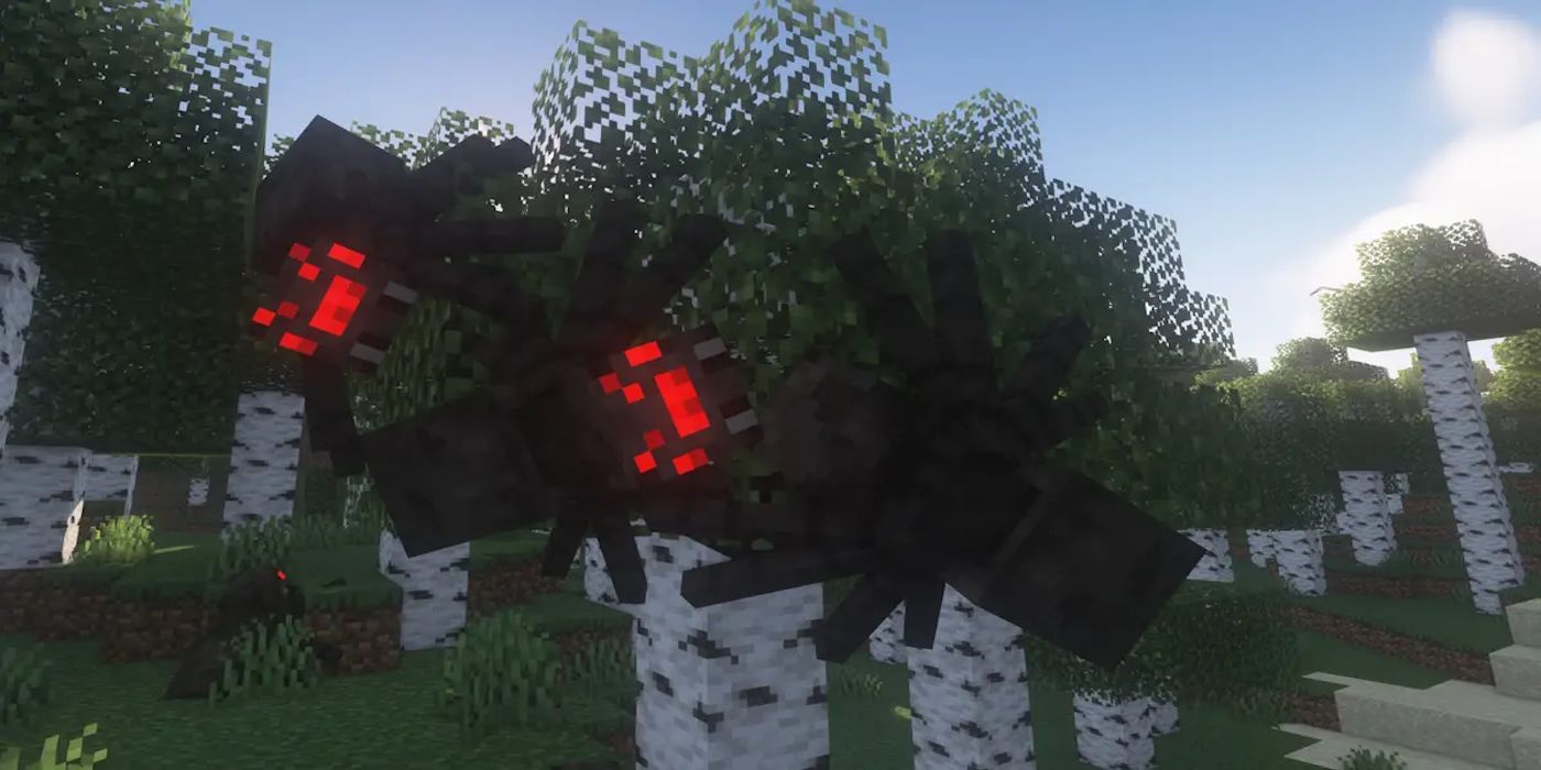 Nyf's Spider mod for Minecraft