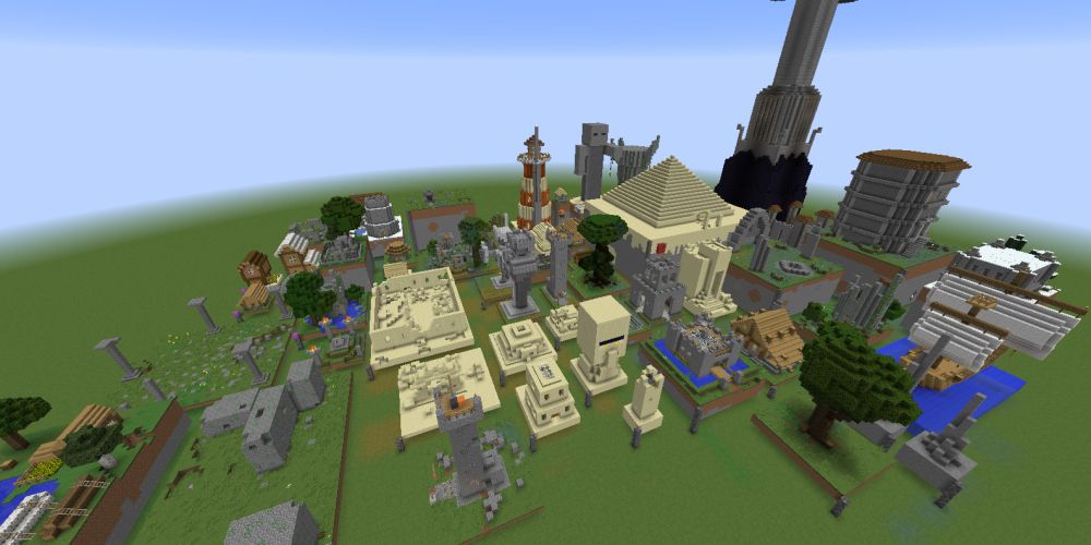 Recurrent Complex structures showcase Minecraft Mod