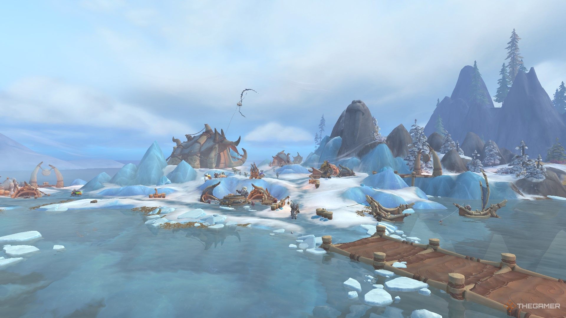 Iskaara, home of the eponymous tribe of tuskarr in the Azure Span.