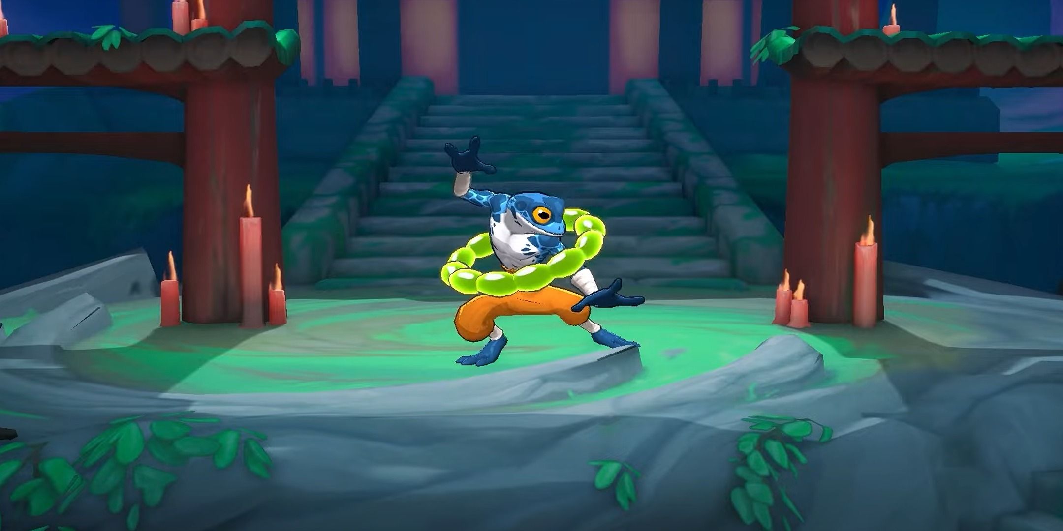 Ranno in Rivals of Aether 2.