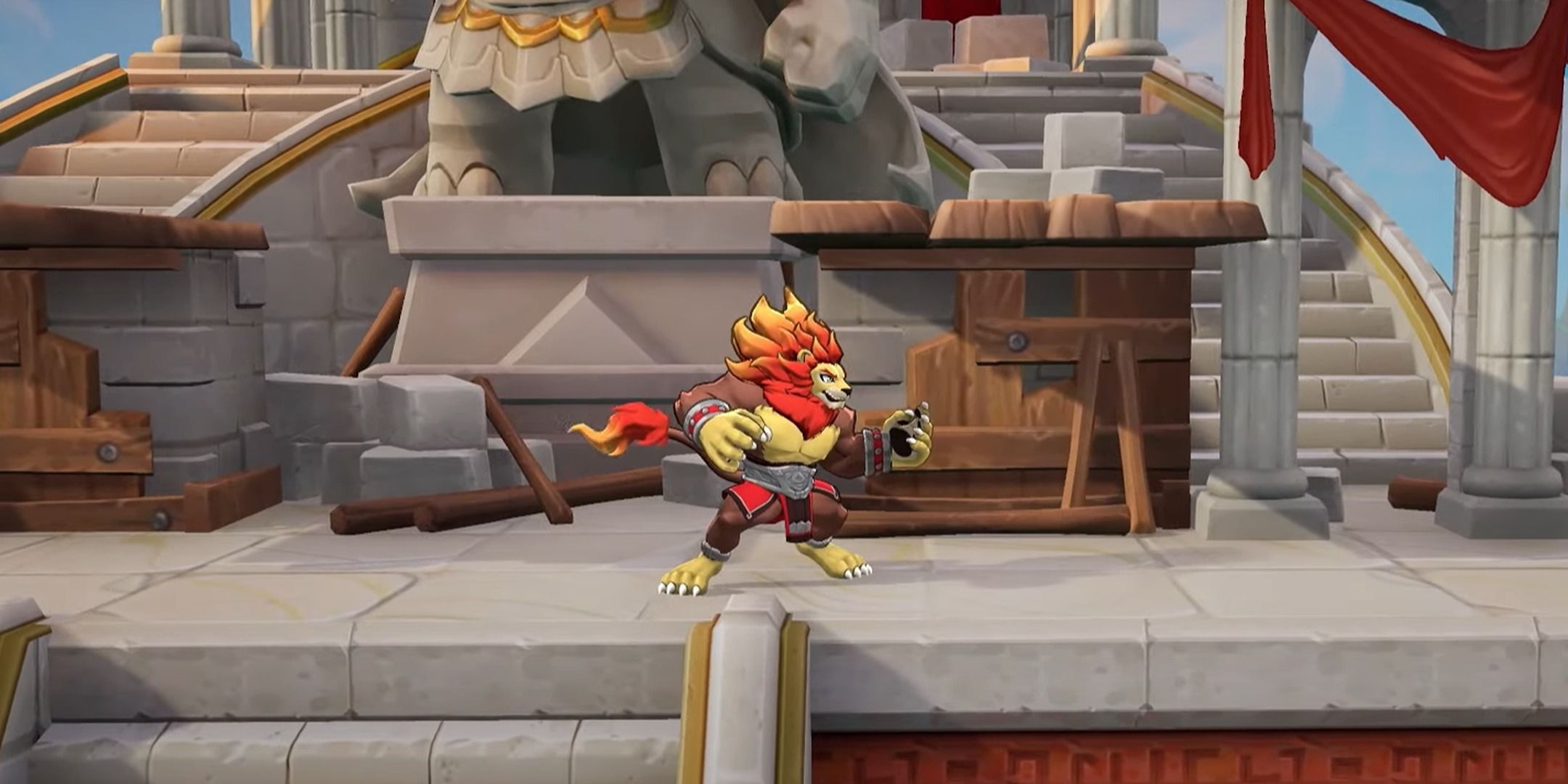 Zetterburn in Rivals of Aether 2.