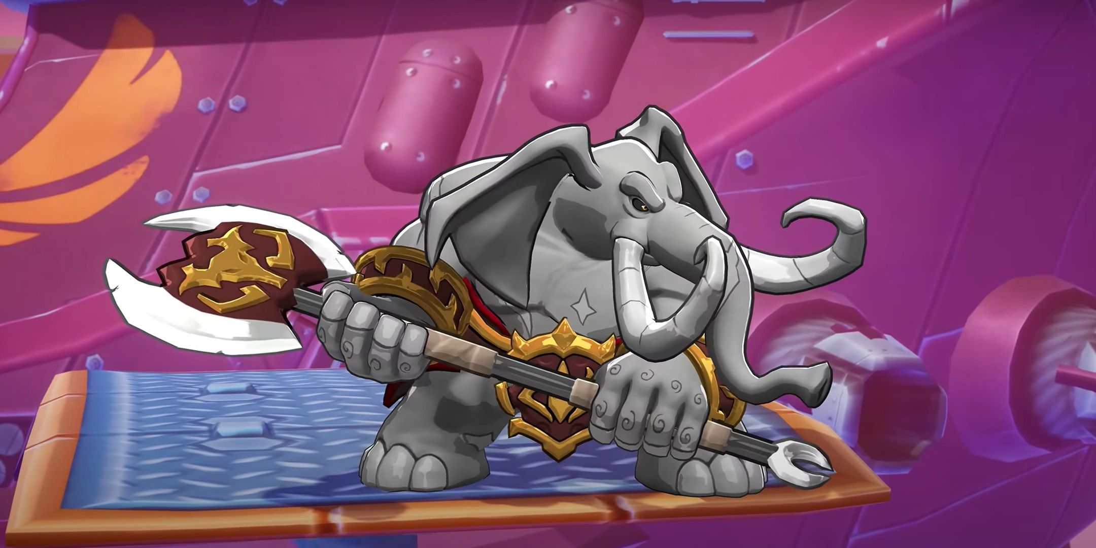 Loxodont in Rivals of Aether 2.