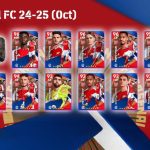 Arsenal FC 24-25 October Pack in eFootball 2025