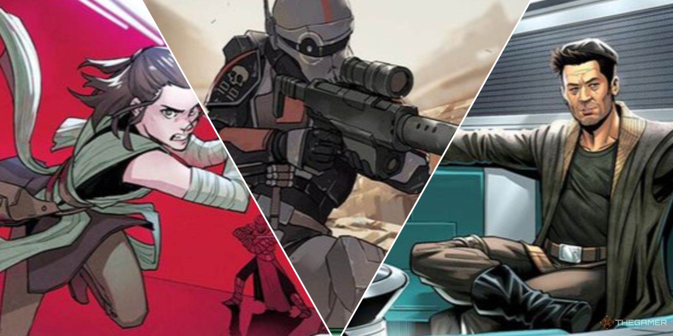 Star Wars Unlimited Rey, Crosshair and dj, Best Ground Units in Shadows of the Galaxy