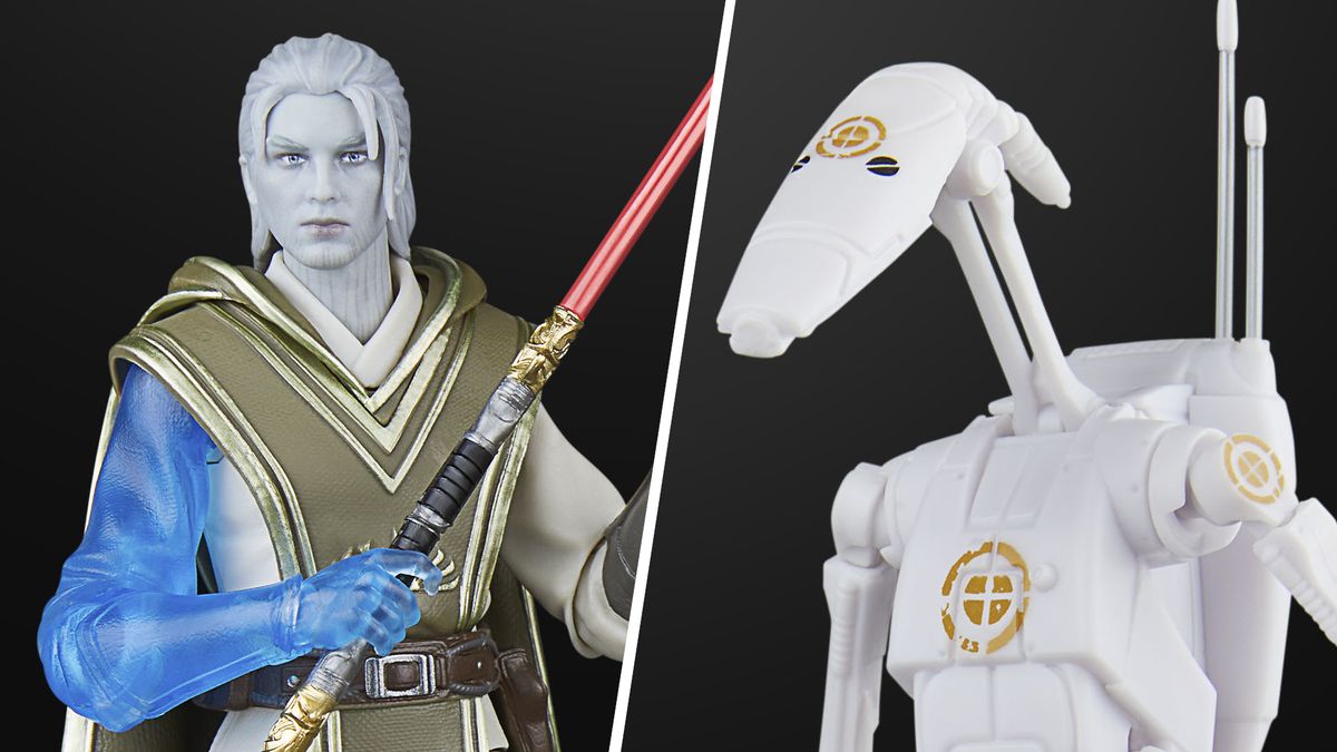 Exclusive: New Star Wars action figures bring moody Jedi and droids aplenty to your collection