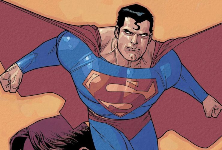 Superman on the cover of Superman: Birthright